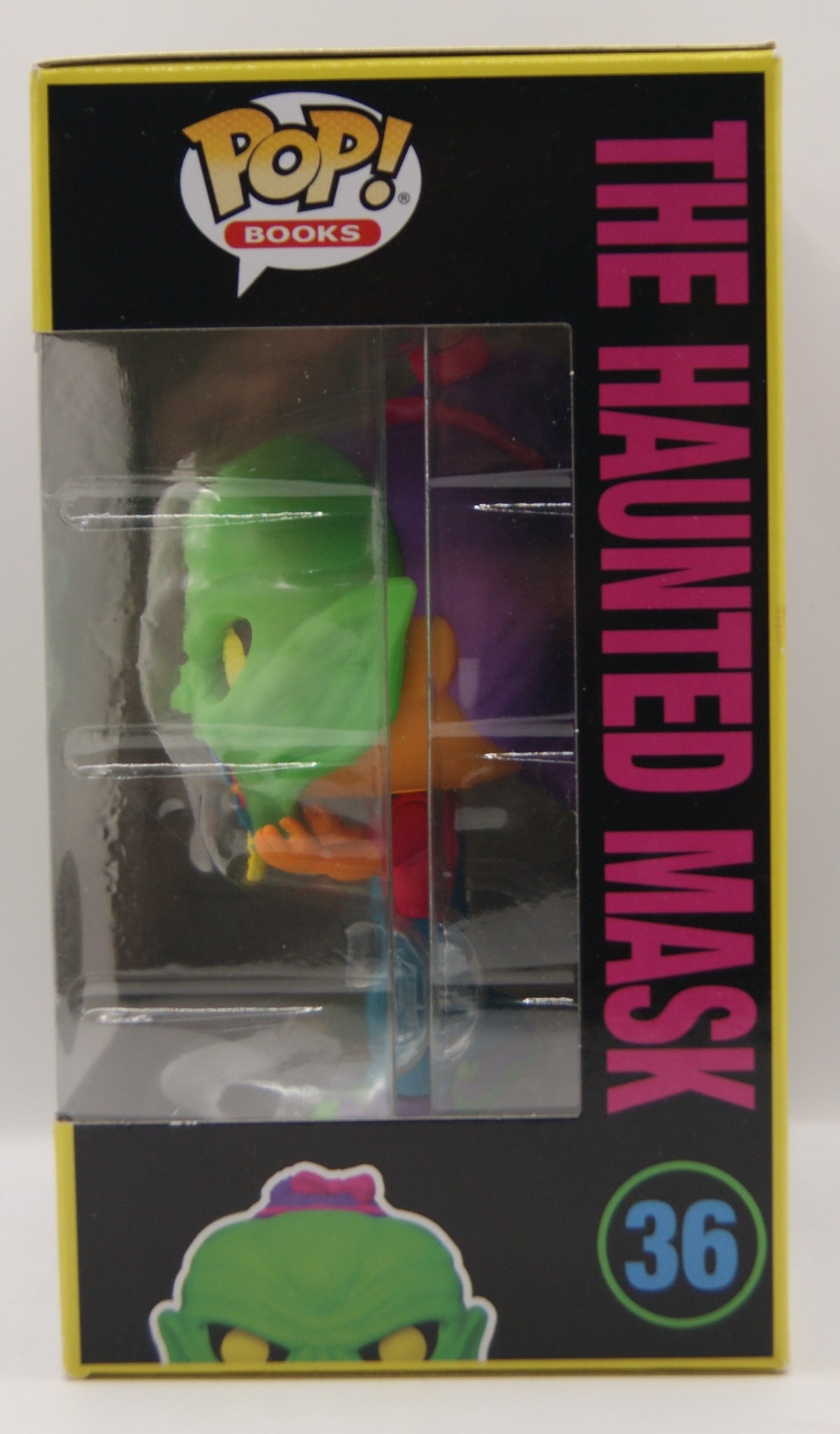 Funko Pop! Books Goosebumps The Haunted Mask #36 Black Light Special Edition OVP