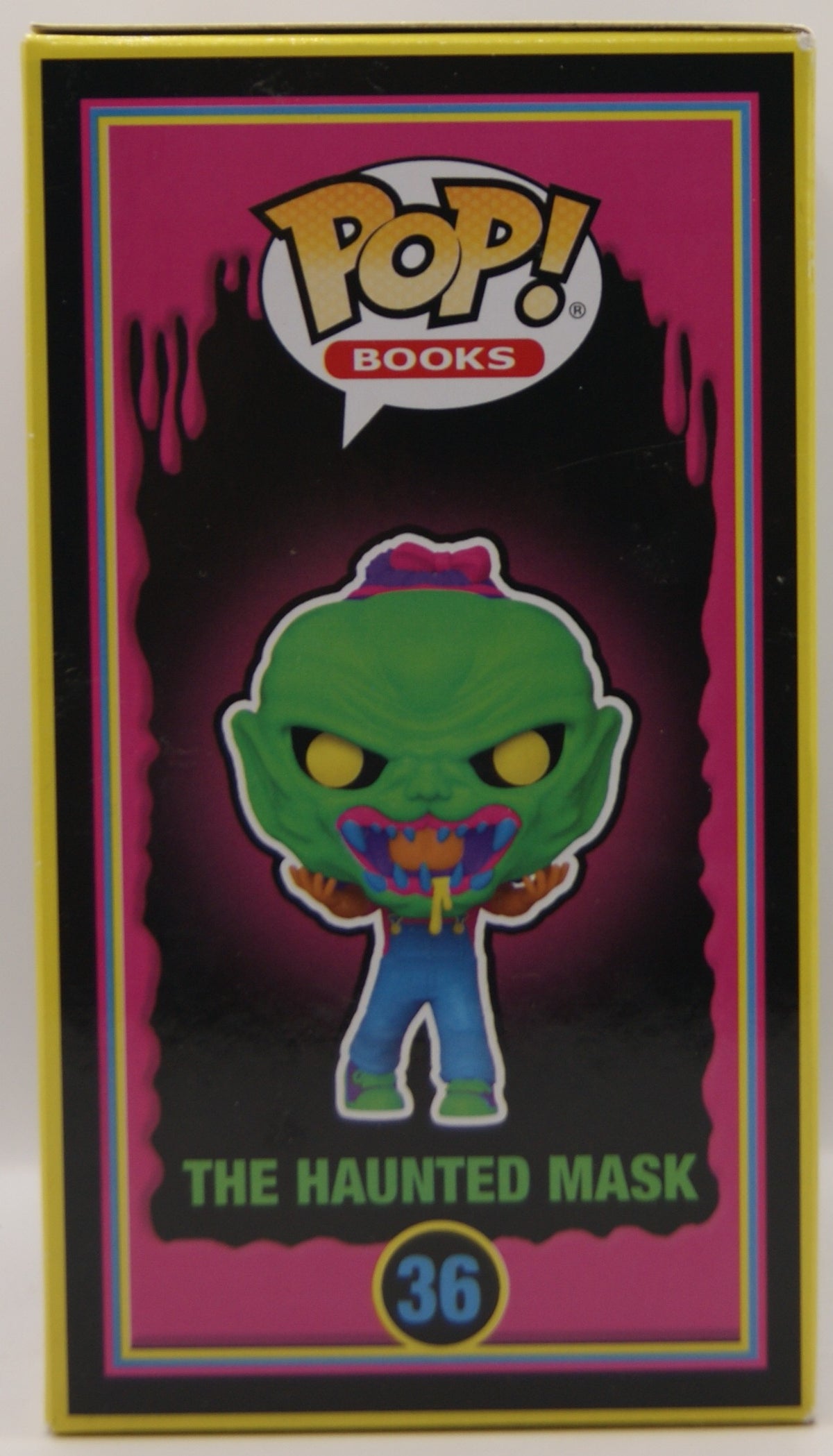 Funko Pop! Books Goosebumps The Haunted Mask #36 Black Light Special Edition OVP