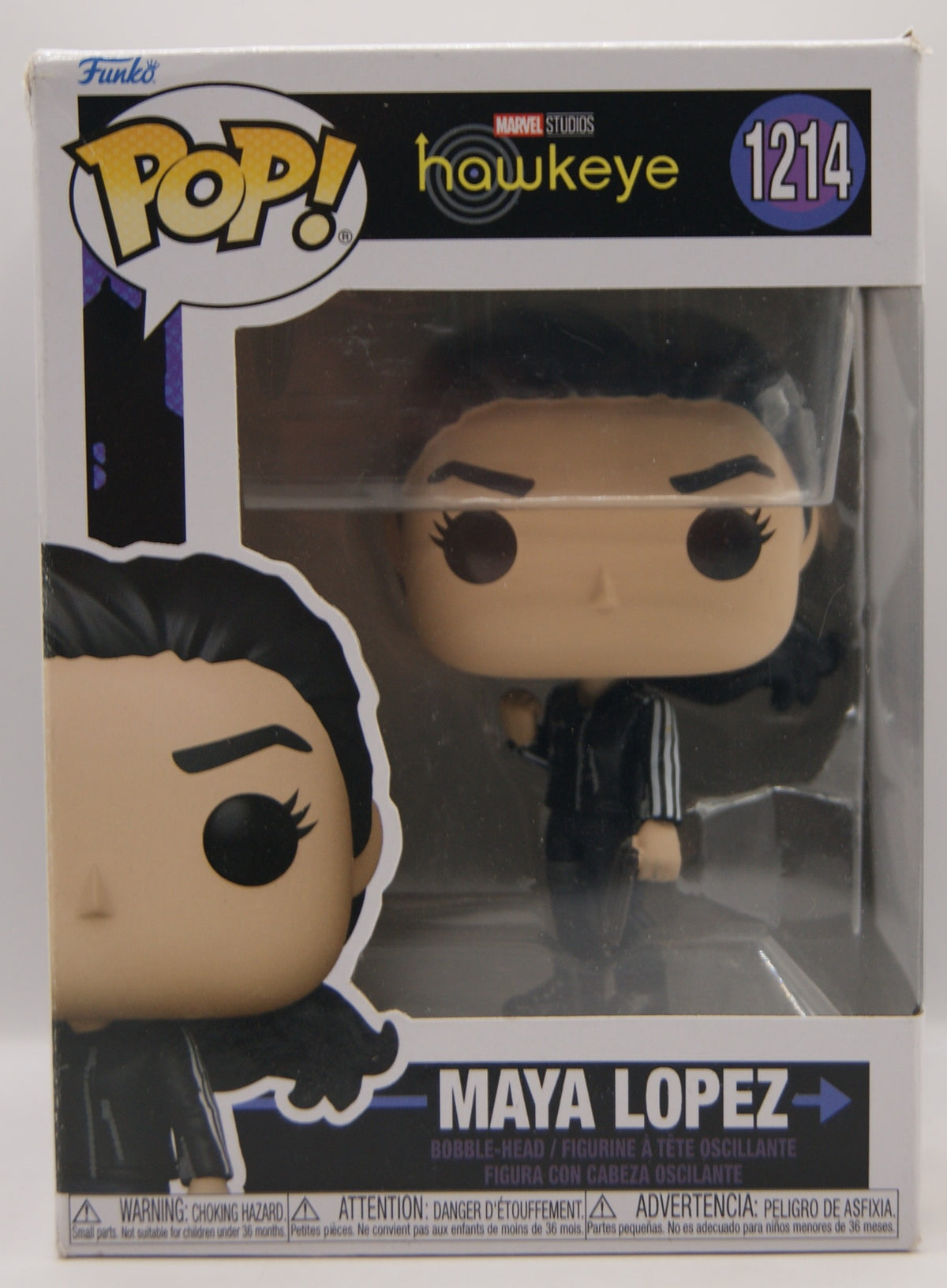 Funko Pop! Marvel Hawkeye Maya Lopez #1214 Bobble-Head Vinyl Figur OVP