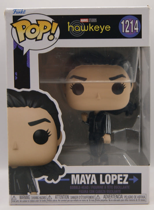Funko Pop! Marvel Hawkeye Maya Lopez #1214 Bobble-Head Vinyl Figur OVP