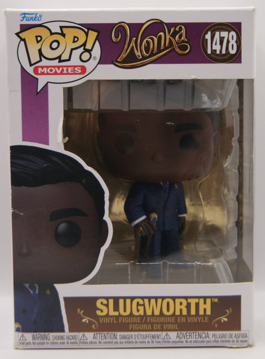 Funko Pop! Movies Wonka Slugworth #1478 Vinyl Figur OVP 68089