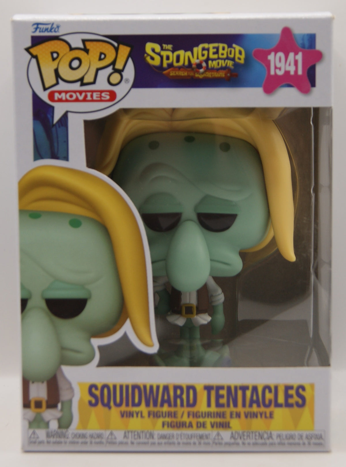 Funko Pop! Movies SpongeBob Squidward Tentacles Pirate #1941 Vinyl Figur OVP
