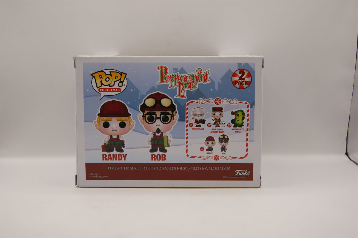 Funko Pop! Christmas Peppermint Lane Randy & Rob 2-Pack #04 Vinyl Figuren OVP