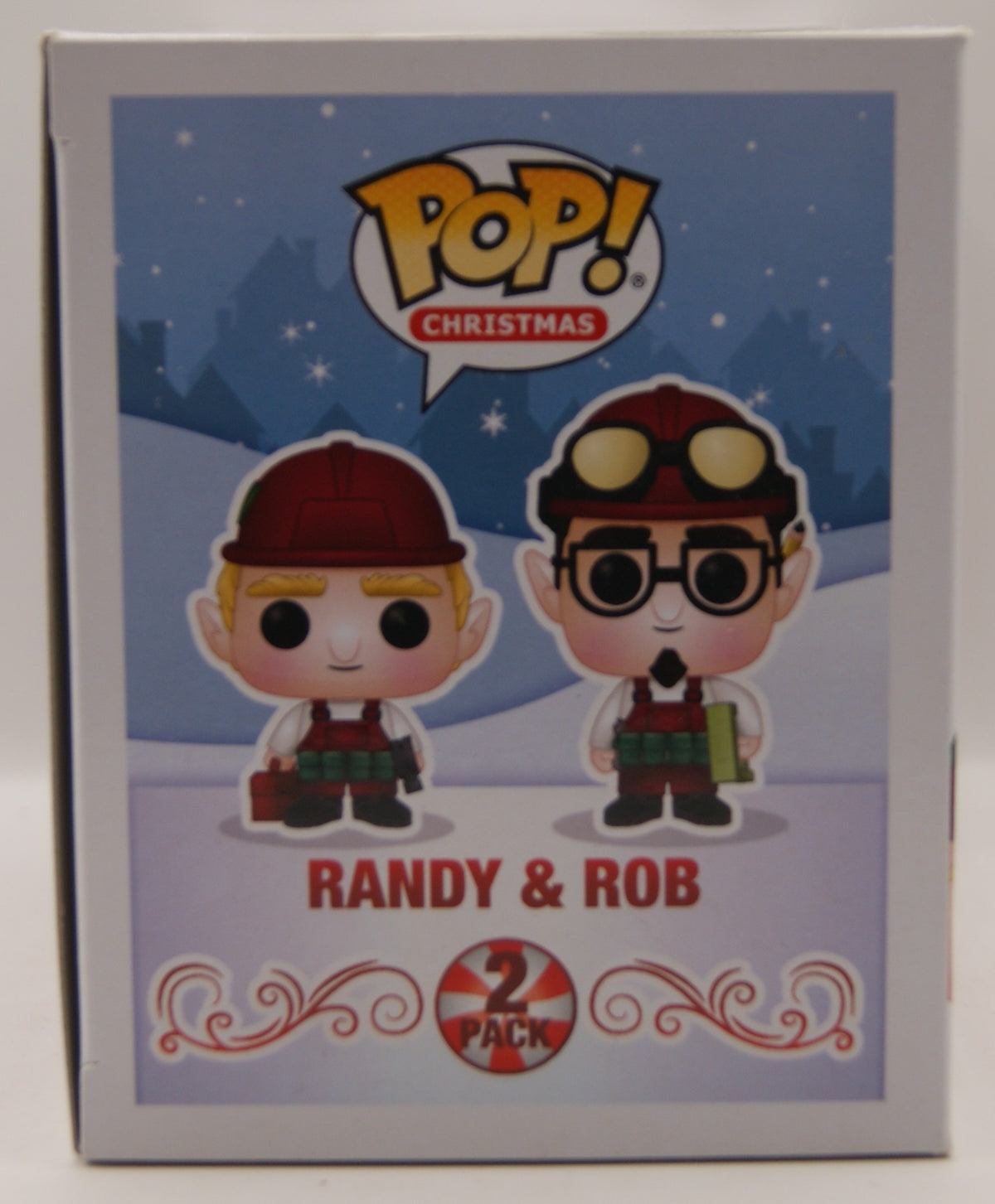Funko Pop! Christmas Peppermint Lane Randy & Rob 2-Pack #04 Vinyl Figuren OVP