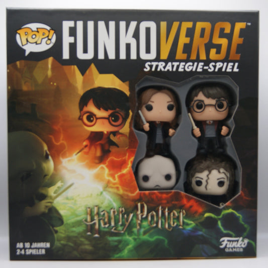 Funko Funkoverse Harry Potter 100 Strategie-Spiel Deutsch 4 Funko Figuren komplett