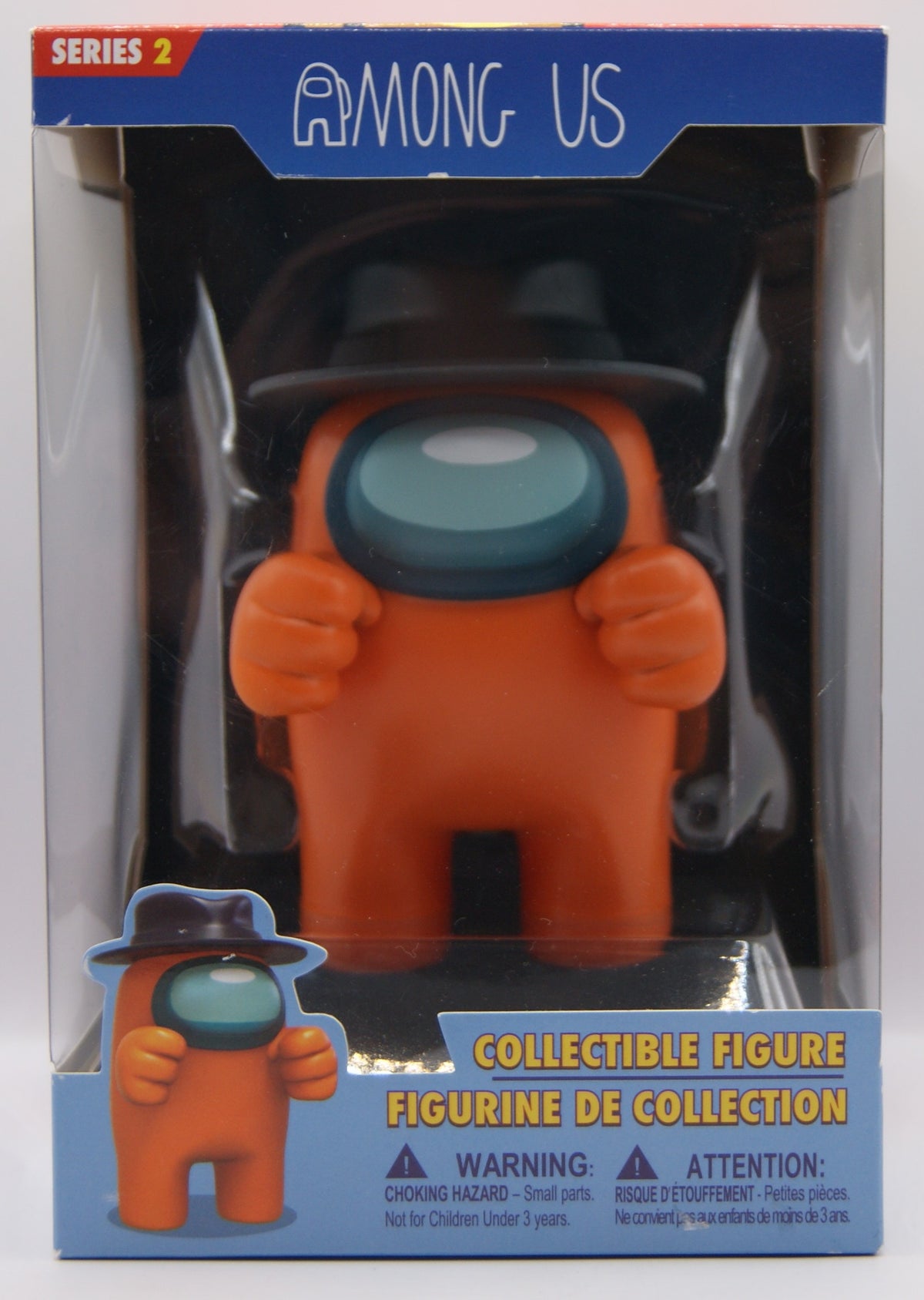 Among Us Series 2 Orange Crewmate mit Fedora Hut – Toikido Sammelfigur OVP