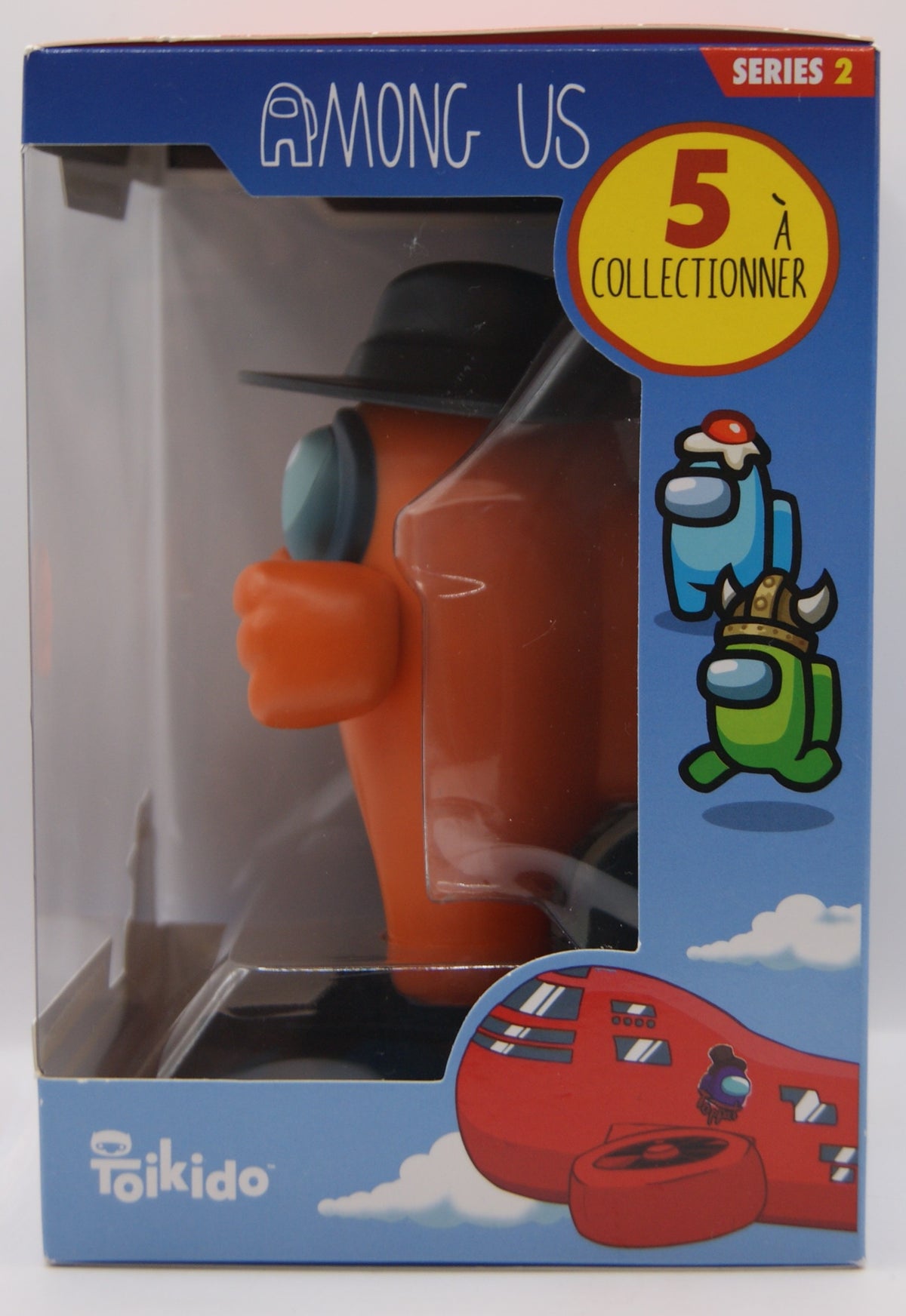 Among Us Series 2 Orange Crewmate mit Fedora Hut – Toikido Sammelfigur OVP