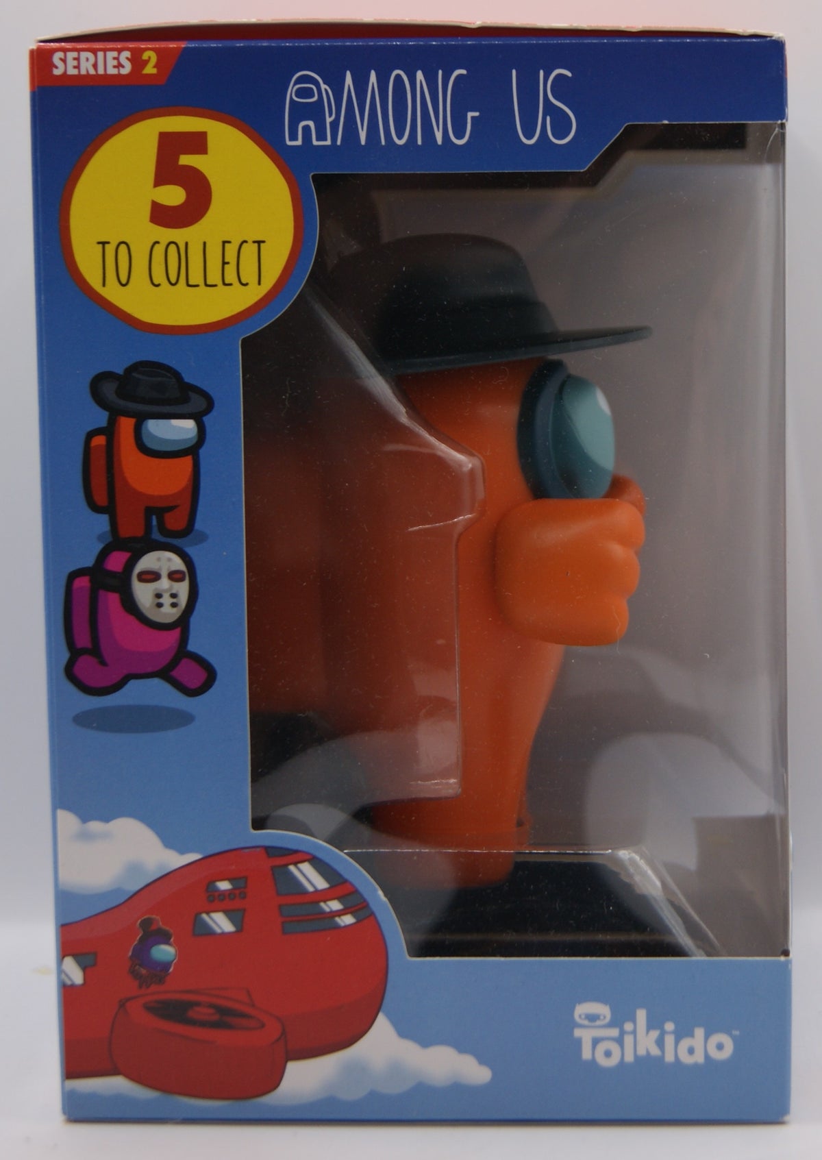 Among Us Series 2 Orange Crewmate mit Fedora Hut – Toikido Sammelfigur OVP