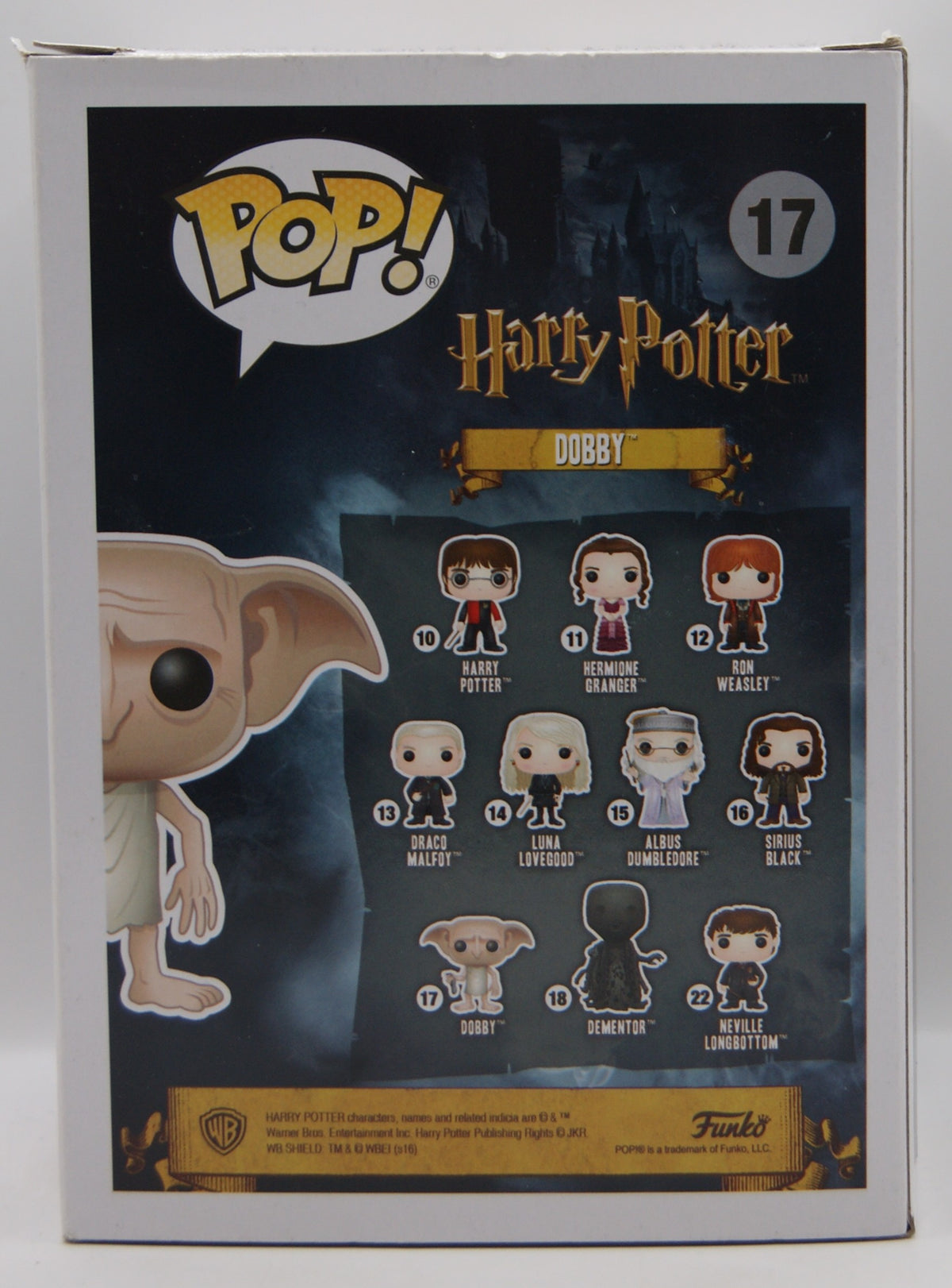 Funko Pop! Harry Potter – Dobby #17 – House Elf with Sock