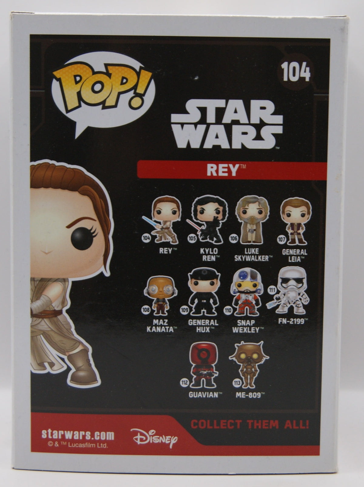 Funko Pop! Star Wars – Rey #104 – The Force Awakens