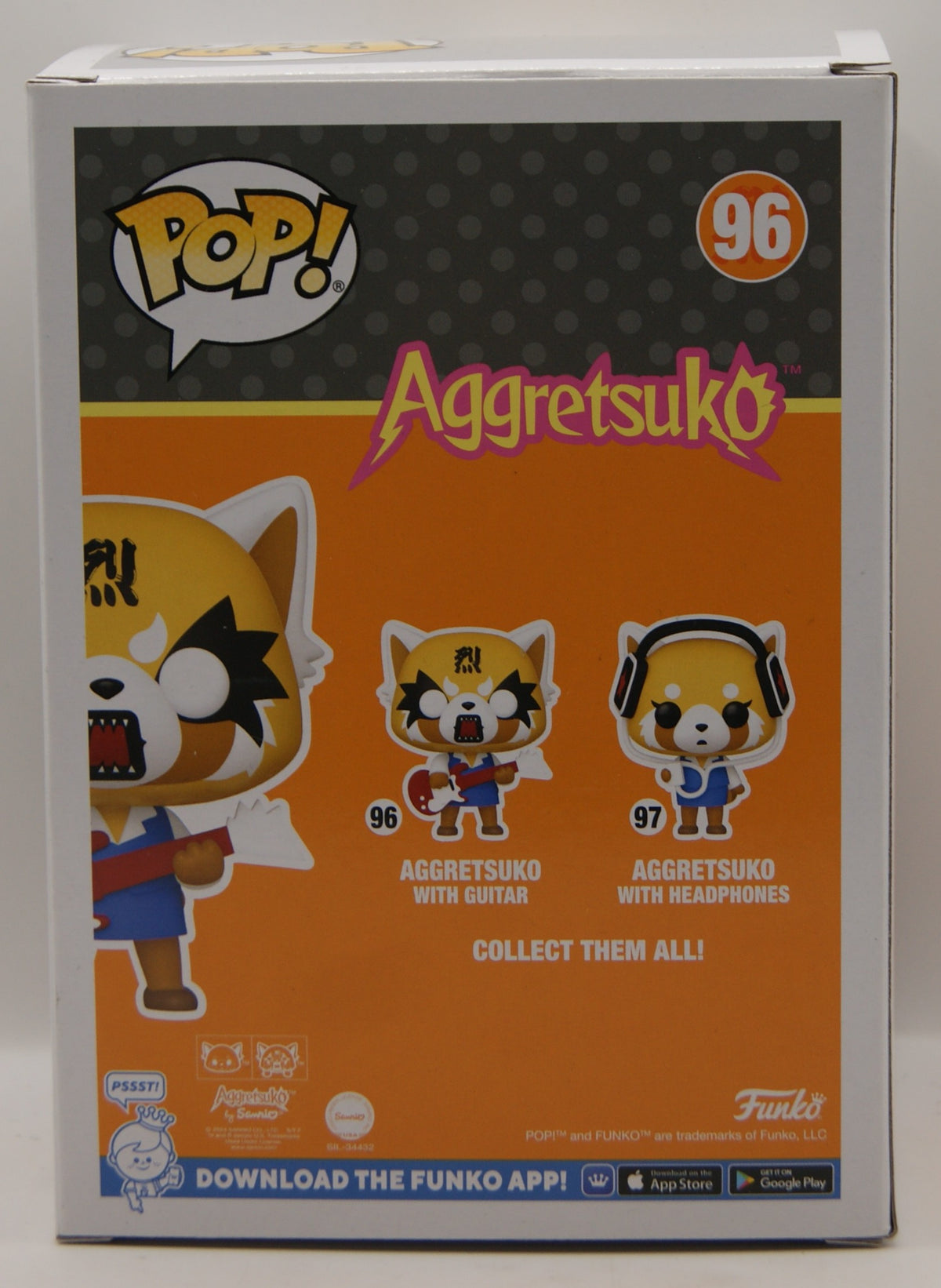 Funko Pop! Aggretsuko – Aggretsuko with Guitar #96