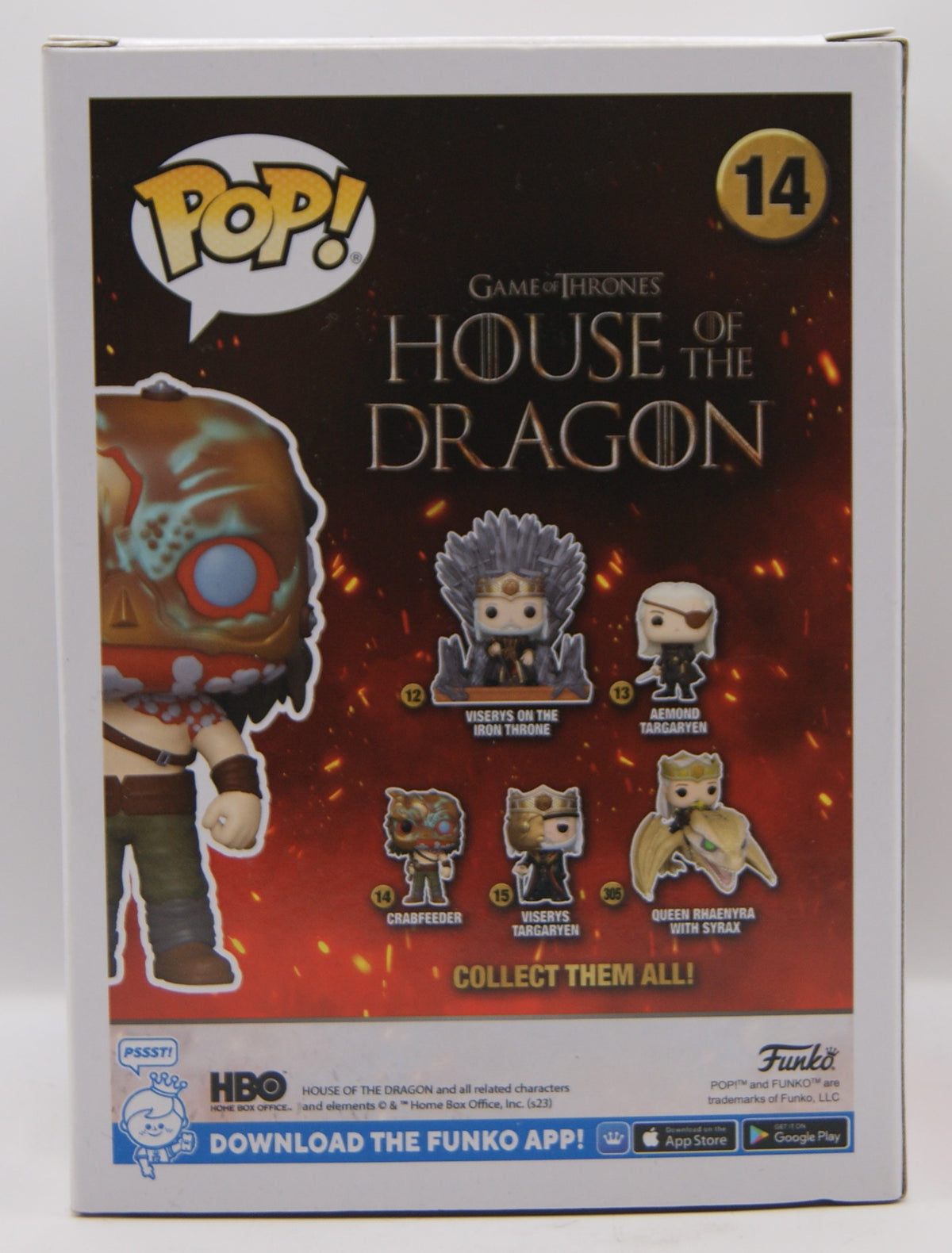 Funko Pop! House of the Dragon – Crabfeeder #14 – Day of the Dragon