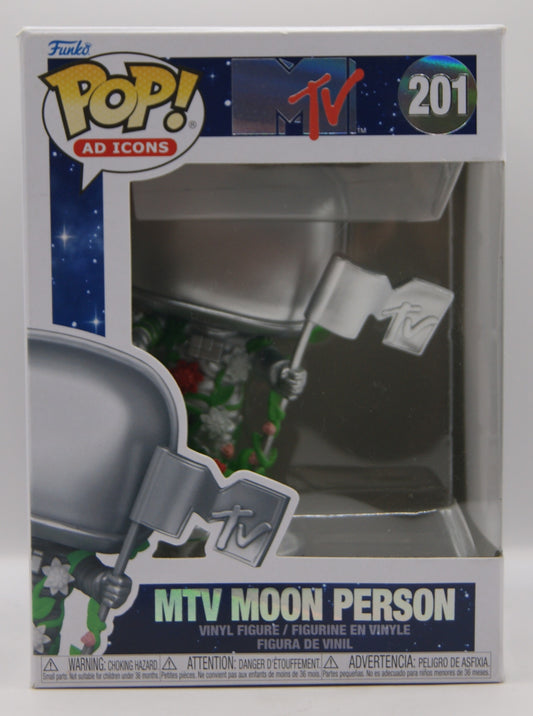 Funko Pop! Ad Icons – MTV Moon Person #201 – 40th Anniversary