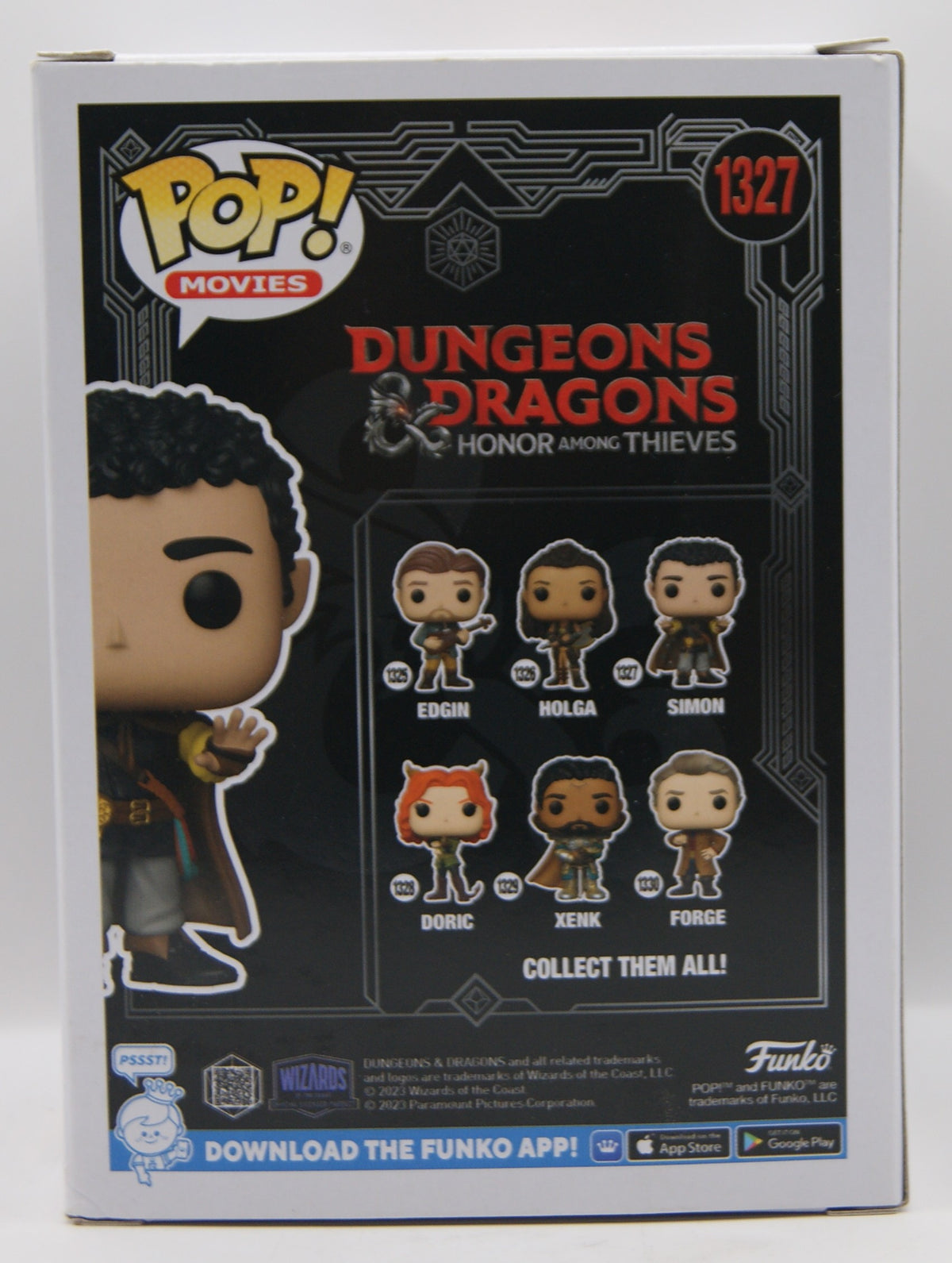 Funko POP! Movies 1327 Simon Dungeons & Dragons Ehre unter Dieben OVP