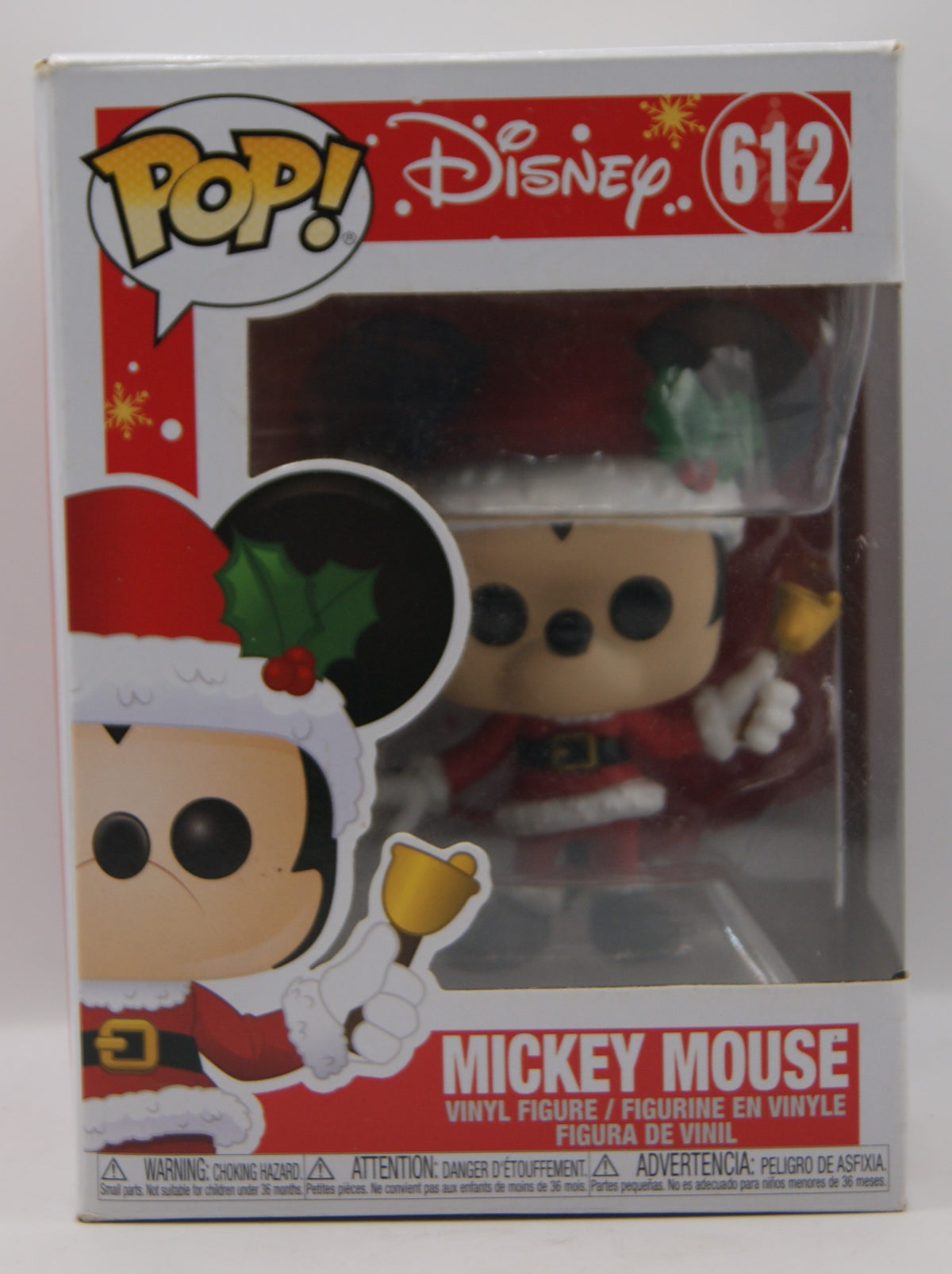 Funko Pop Disney Holiday Mickey Mouse Weihnachtsmann Nr. 612 OVP