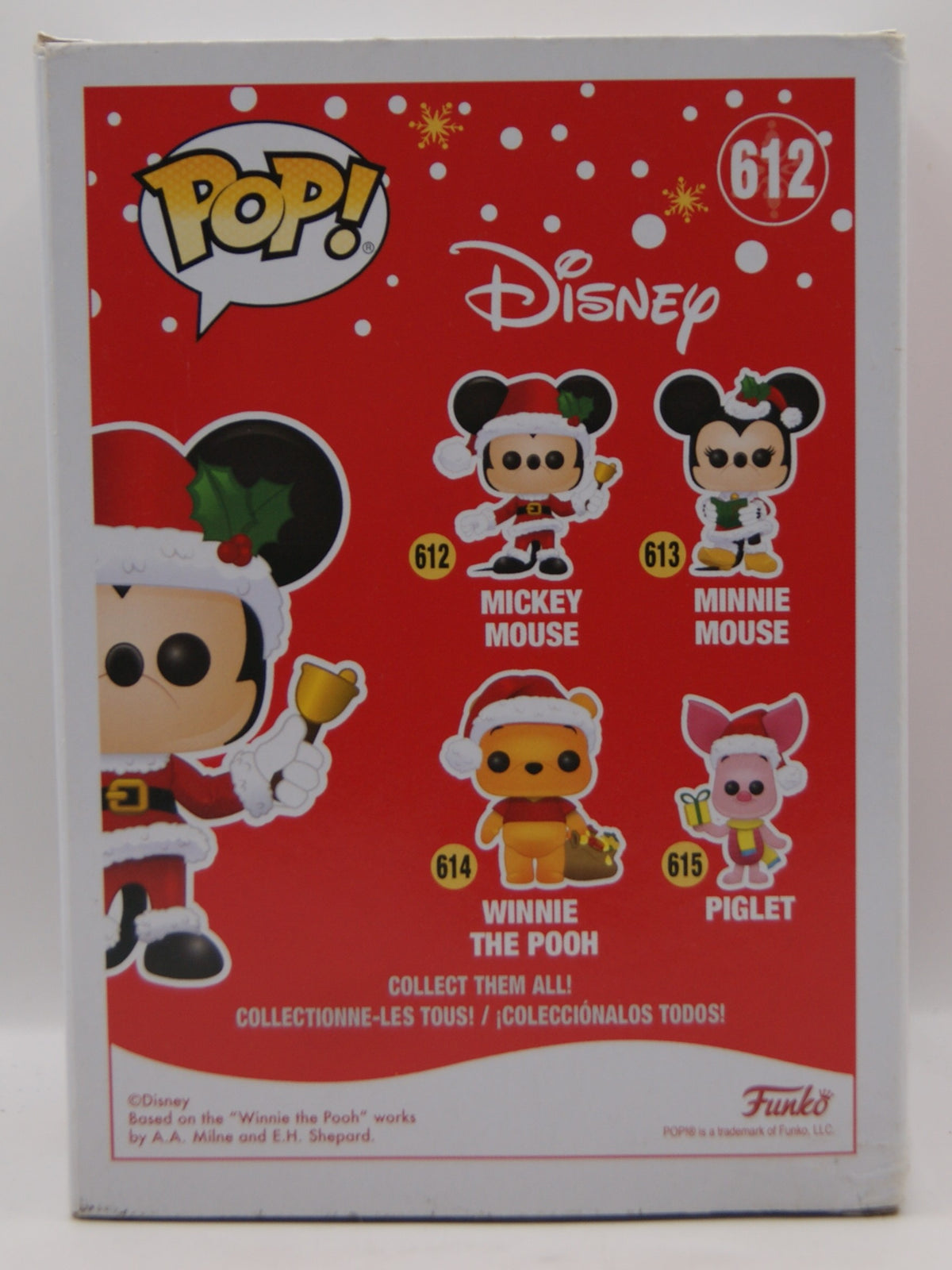 Funko Pop Disney Holiday Mickey Mouse Weihnachtsmann Nr. 612 OVP