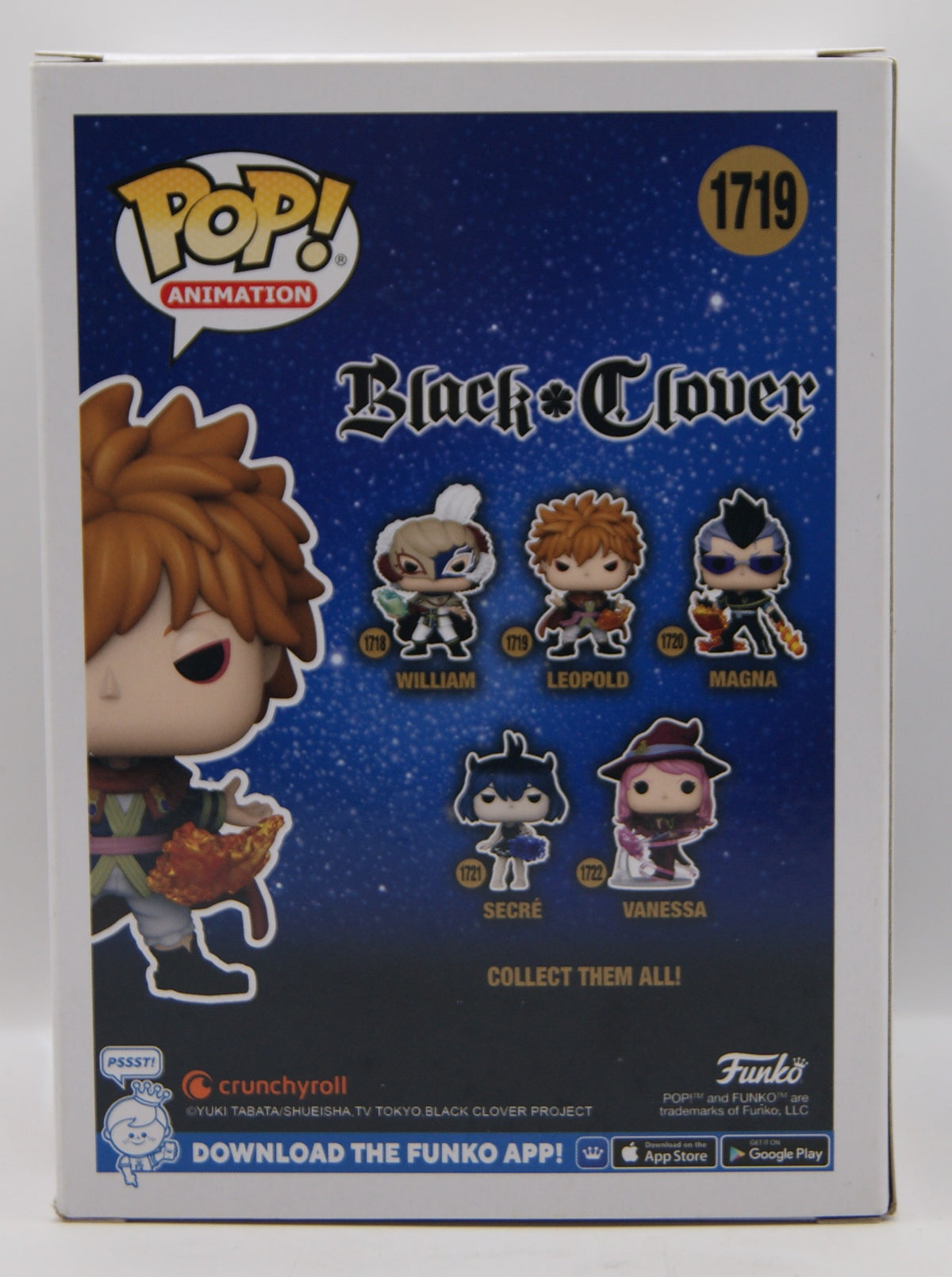 Funko Pop! Animation – Black Clover – Leopold #1719