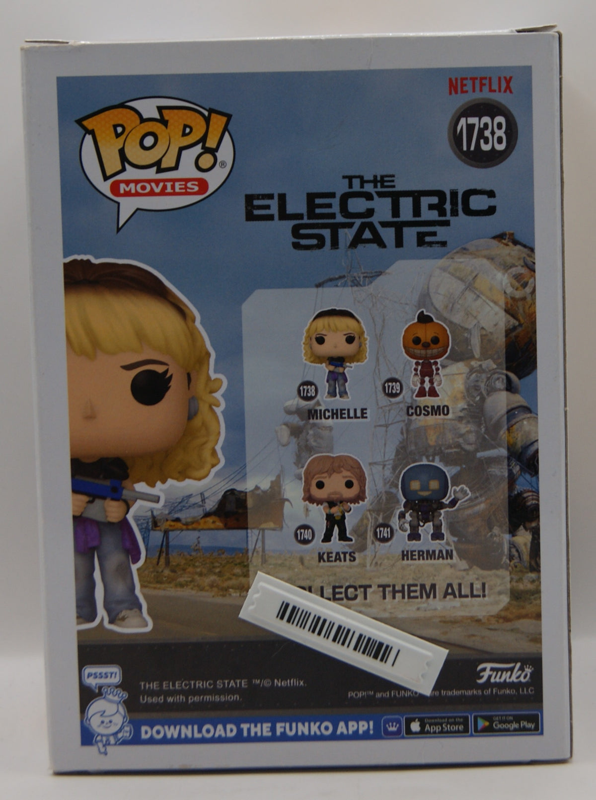 Funko Pop! Movies – The Electric State – Michelle #1738