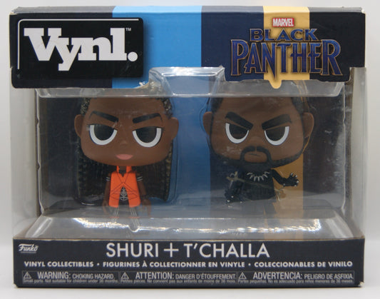 Funko VYNL. Marvel Black Panther Shuri & T’Challa 2-Pack Vinyl Figuren OVP