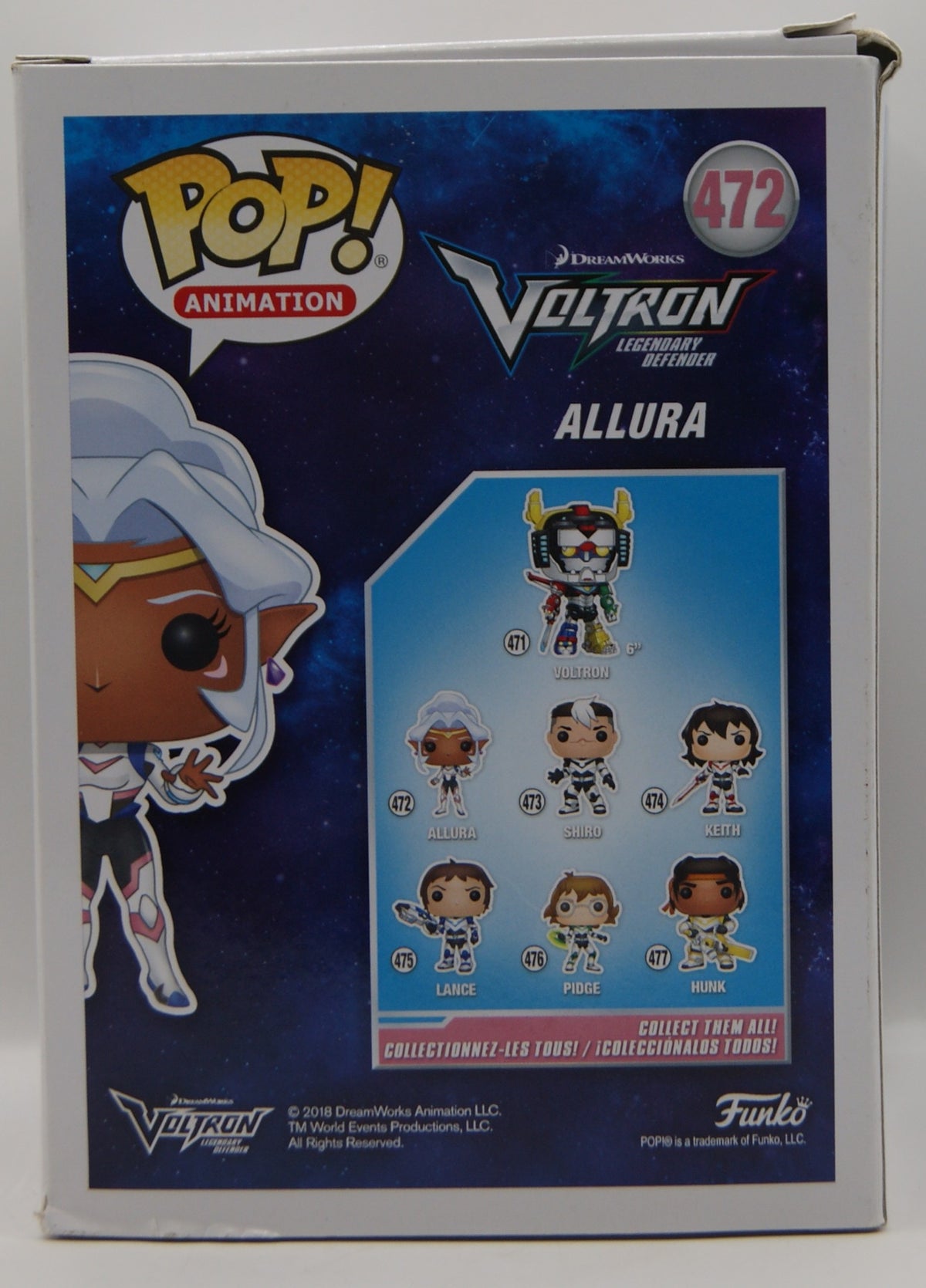 Funko Pop! Animation – Voltron Legendary Defender – Allura #472