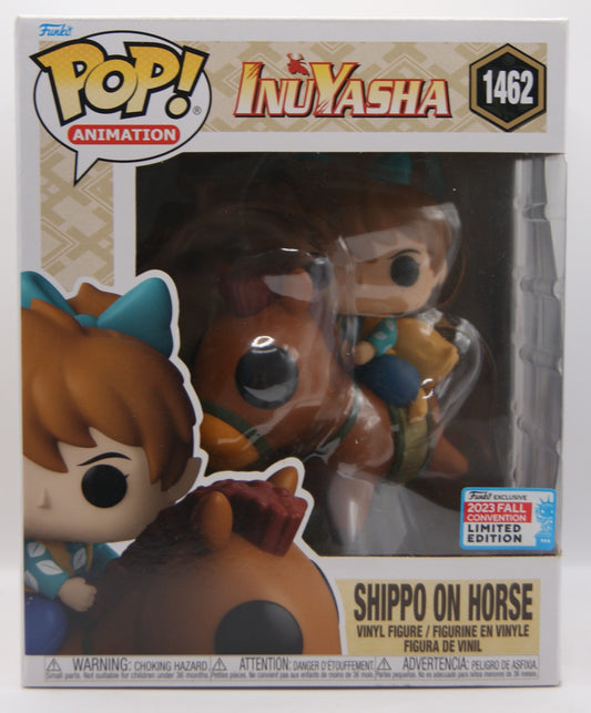 Funko Pop! InuYasha Shippo on Horse #1462 XXL 2023 Fall Convention Limited OVP