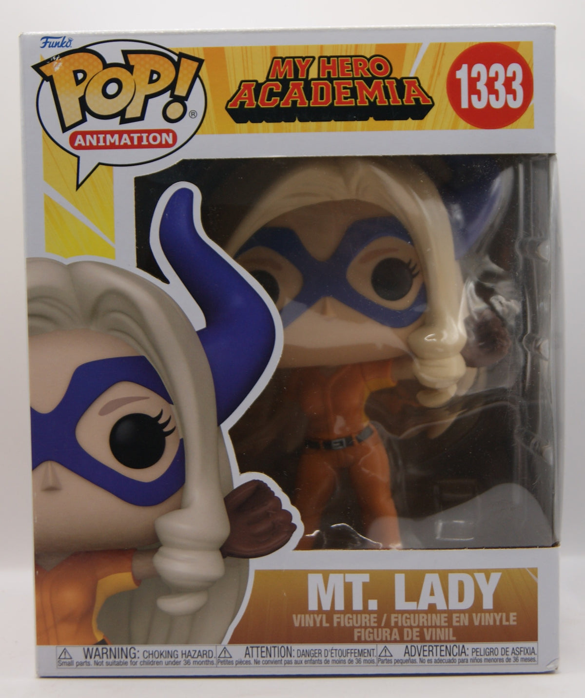 Funko Pop! Super XXL – My Hero Academia – Mt. Lady #1333 – Hero League Baseball