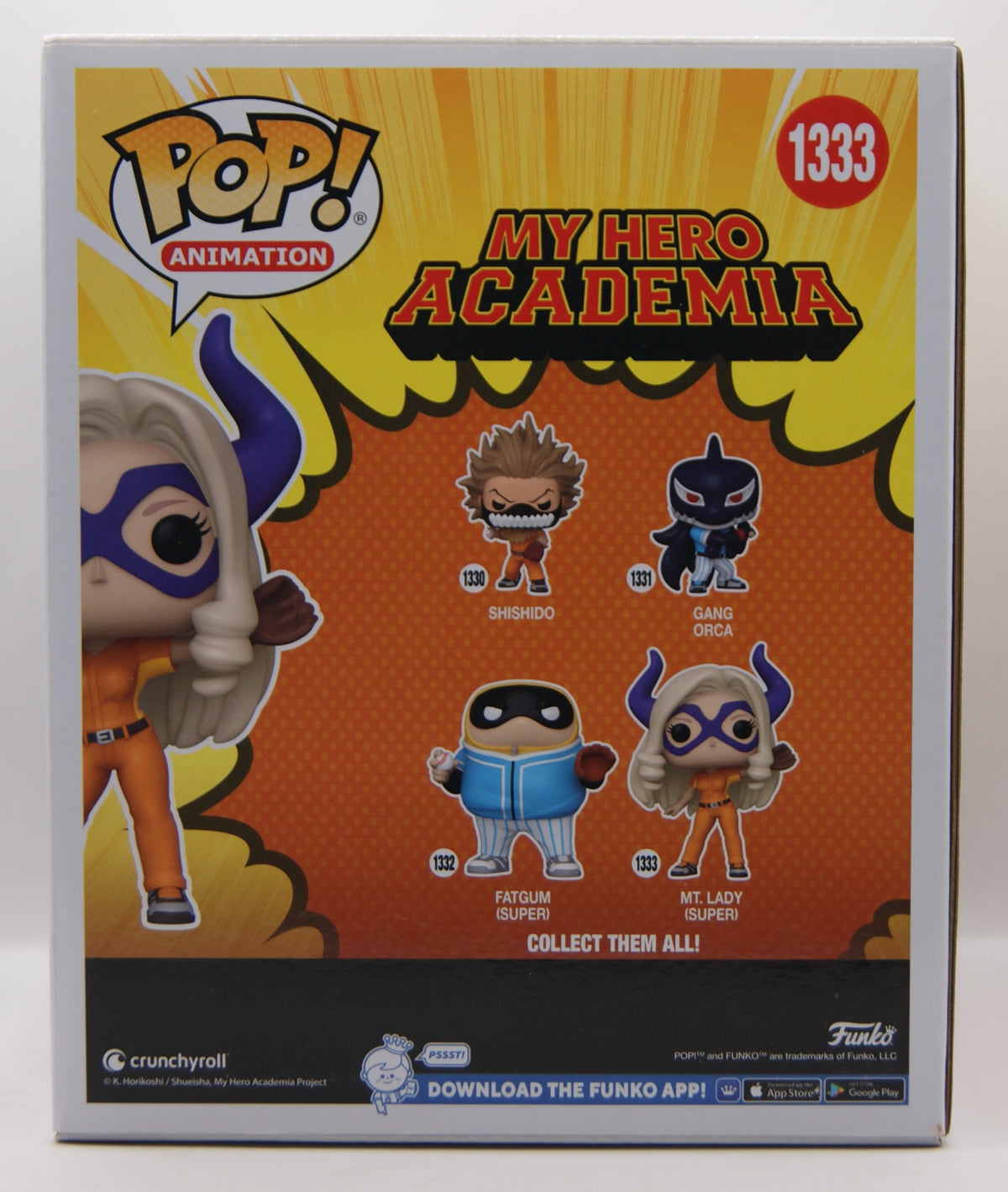 Funko Pop! Super XXL – My Hero Academia – Mt. Lady #1333 – Hero League Baseball