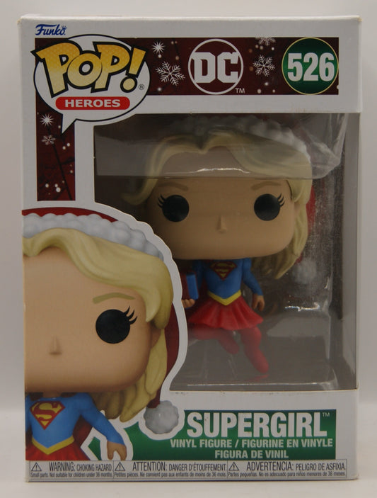 Funko Pop! Heroes DC Holiday Supergirl #526 Christmas Weihnachtsfigur OVP