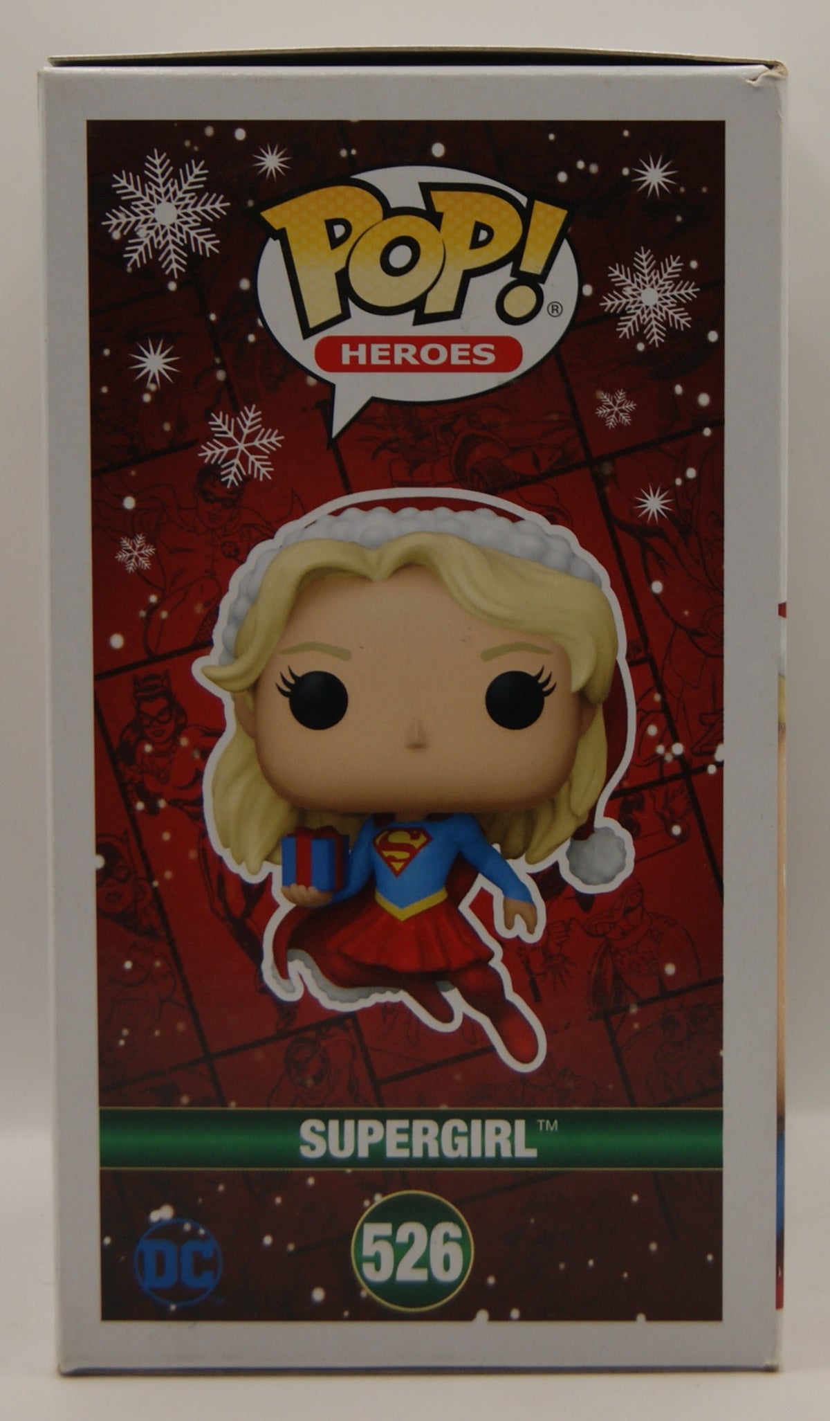 Funko Pop! Heroes DC Holiday Supergirl #526 Christmas Weihnachtsfigur OVP