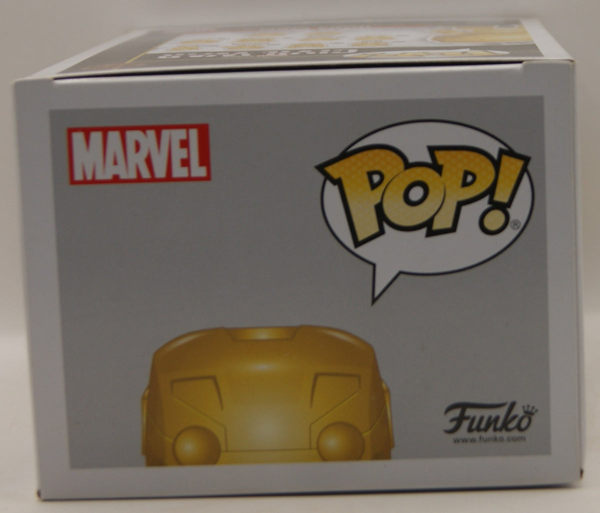 Funko Pop! Marvel Studios Iron Man #375 Gold Chrome First Ten Years Civil War OVP