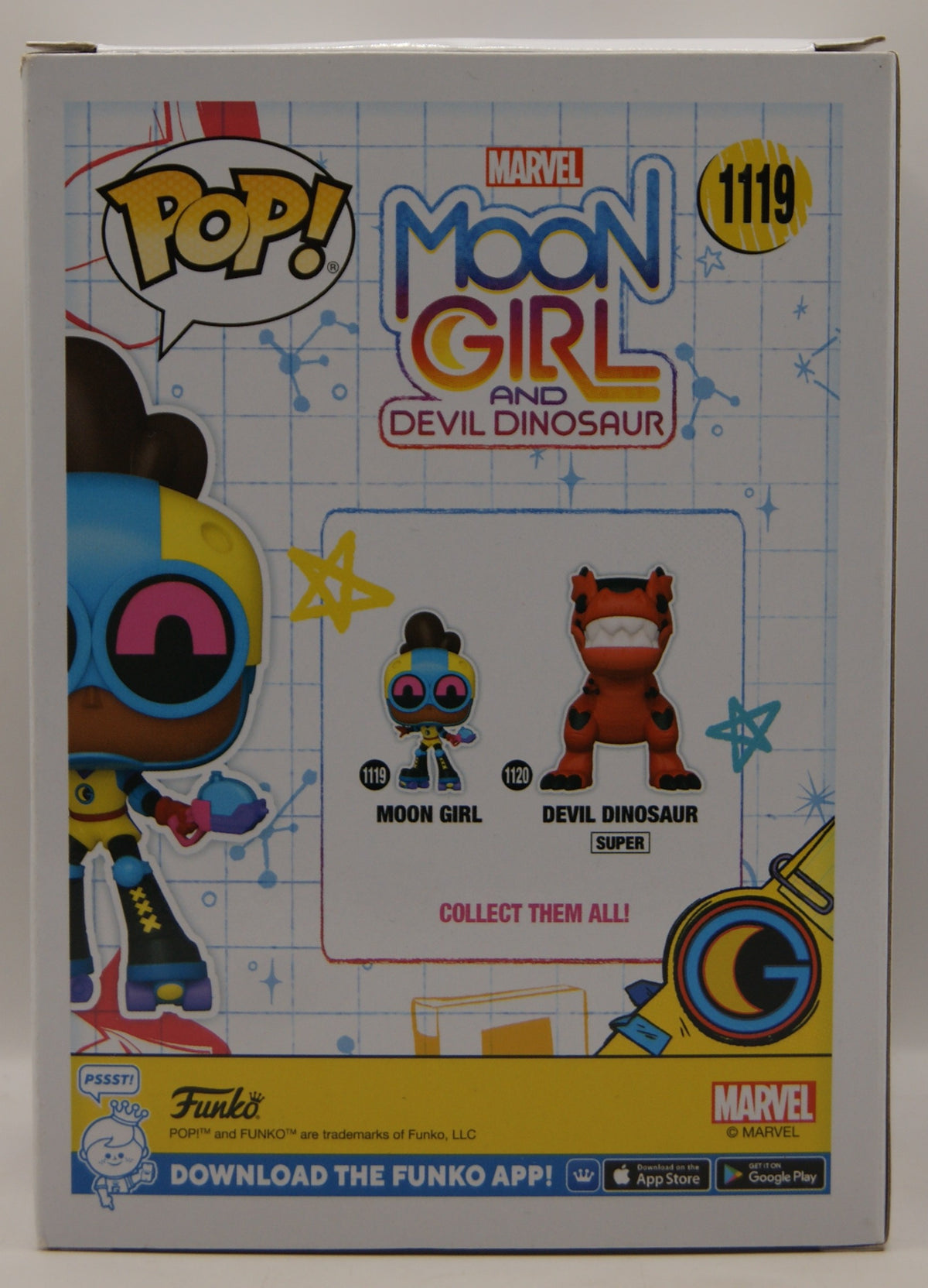 Funko Pop! Marvel Moon Girl and Devil Dinosaur Moon Girl #1119 OVP