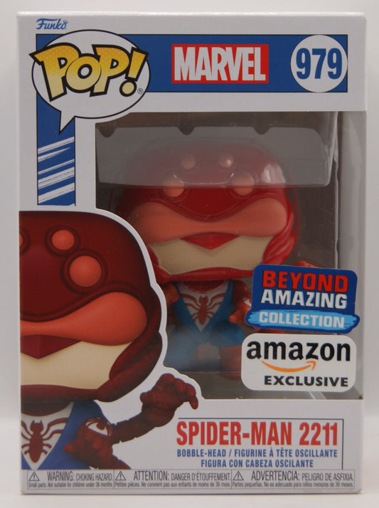 Funko Pop! Marvel Spider-Man 2211 #979 Beyond Amazing Amazon Exclusive OVP