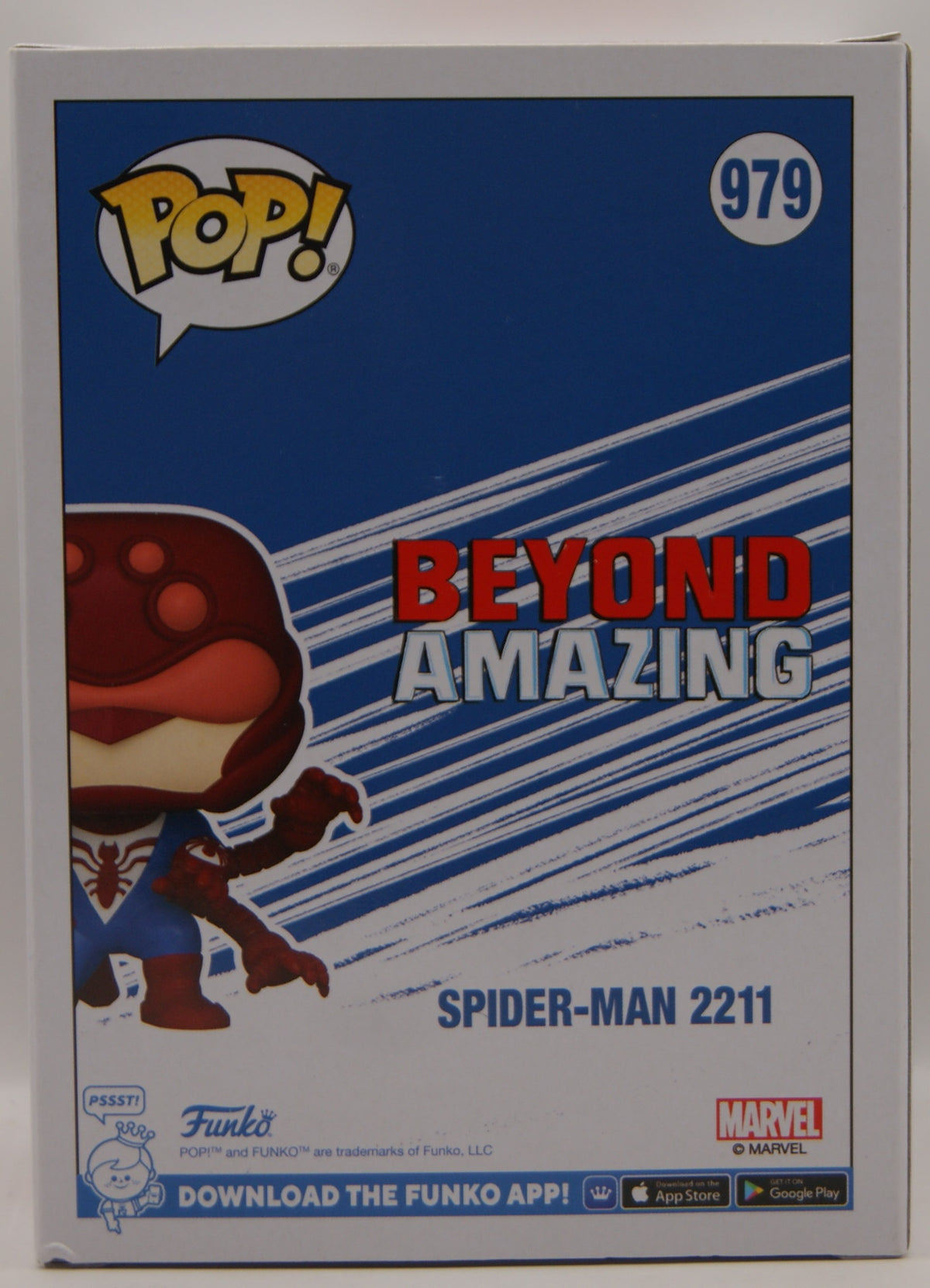 Funko Pop! Marvel Spider-Man 2211 #979 Beyond Amazing Amazon Exclusive OVP
