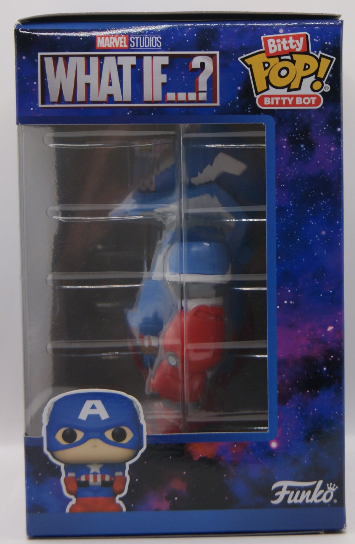 Funko Bitty Pop Bitty Bot Marvel What If Captain America Mech 2er Set OVP