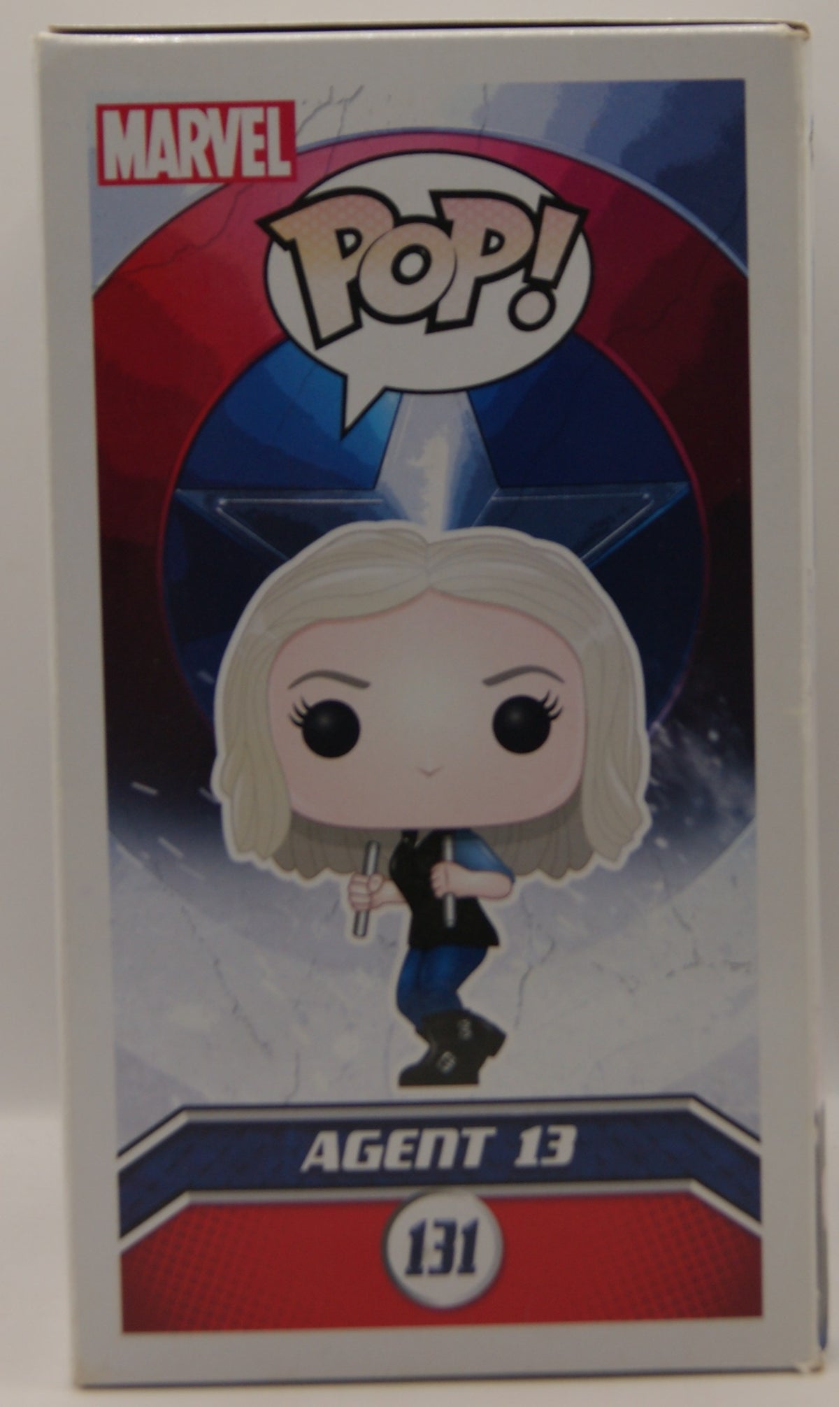Funko Pop Marvel Captain America Civil War Agent 13 Nr. 131 Bobble-Head OVP