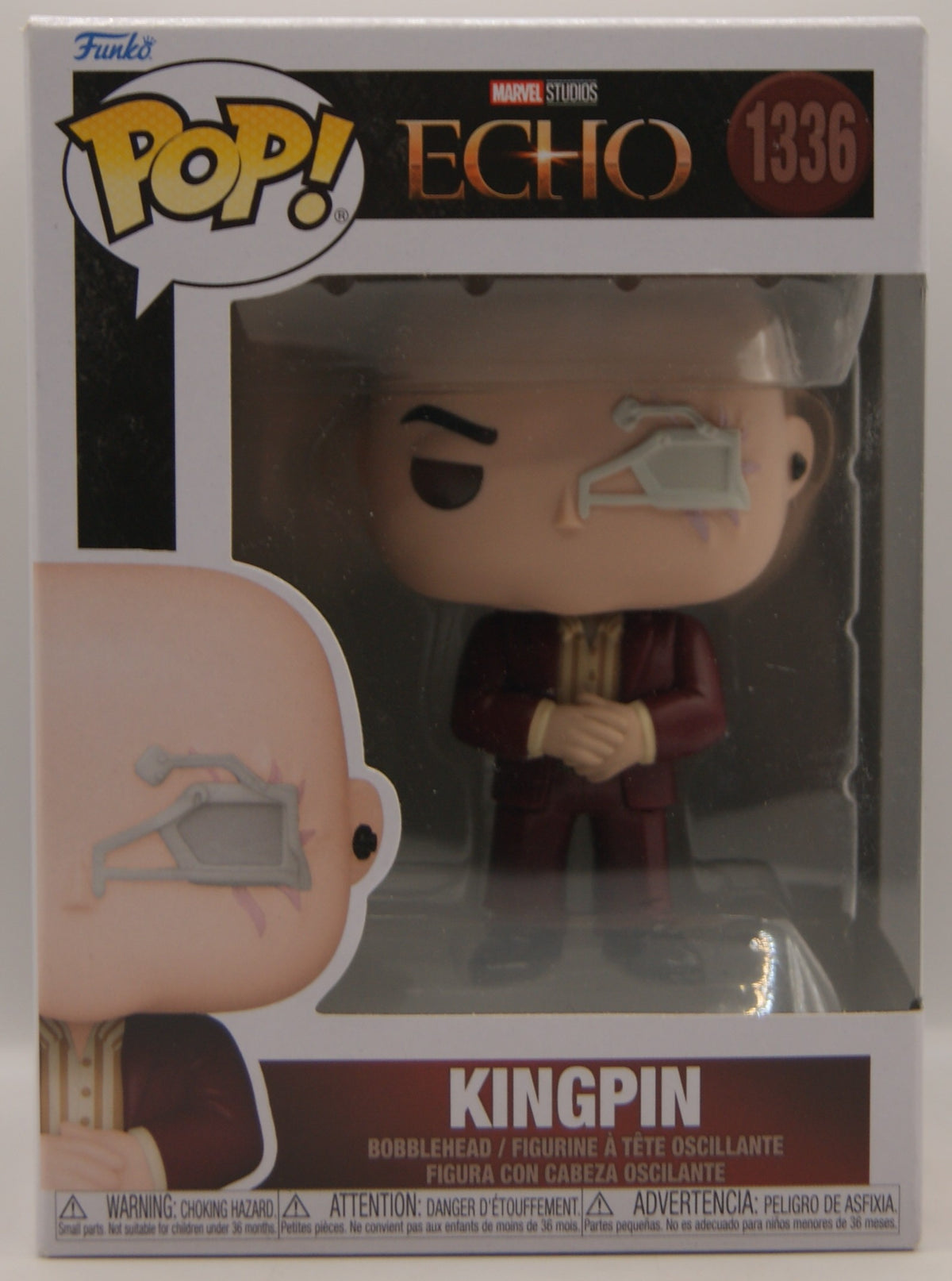 Funko Pop! Marvel Echo Kingpin #1336 Wilson Fisk Bobble-Head OVP