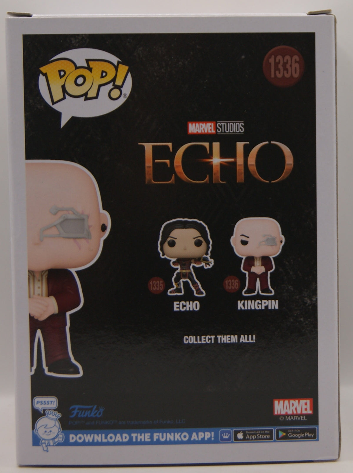 Funko Pop! Marvel Echo Kingpin #1336 Wilson Fisk Bobble-Head OVP