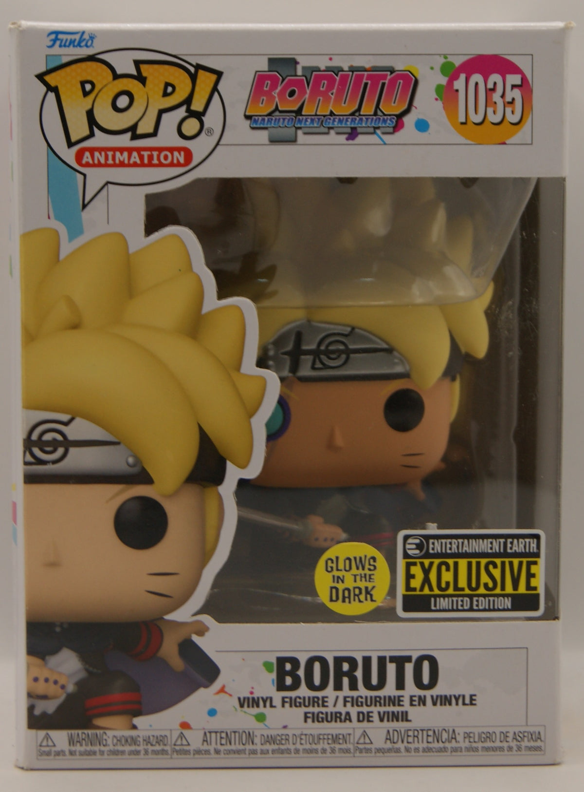 Funko Pop! Boruto #1035 Glow in the Dark – Entertainment Earth Exclusive OVP