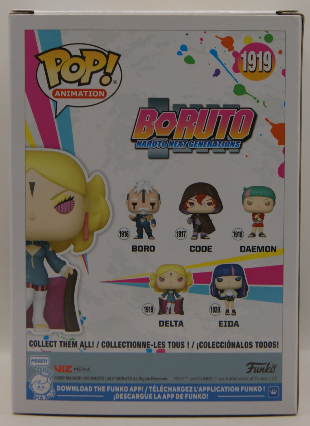 Funko Pop! Animation Boruto Naruto Next Generations Delta #1919 Anime OVP