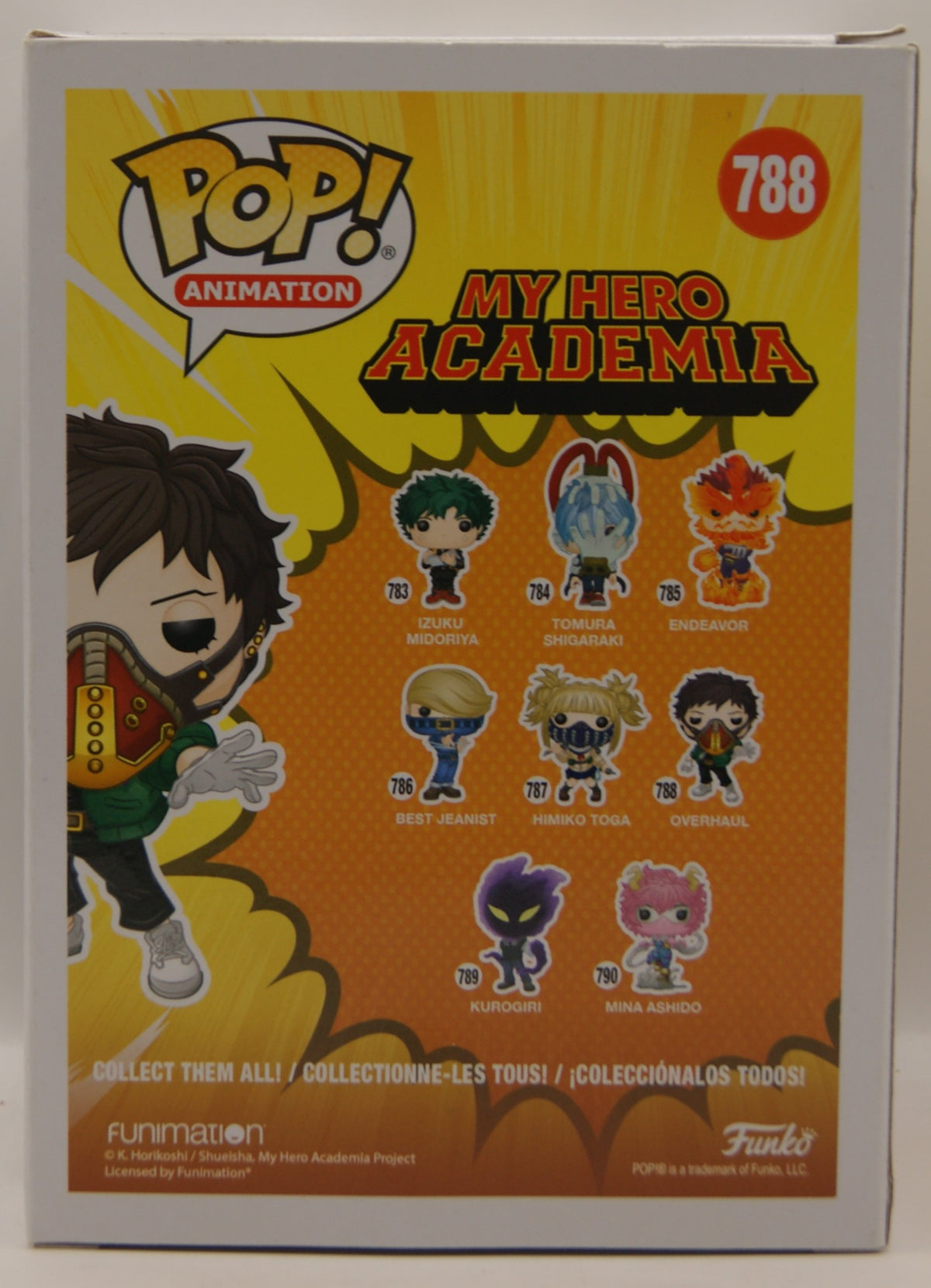 Funko Pop! Animation My Hero Academia Overhaul #788 Kai Chisaki Anime OVP