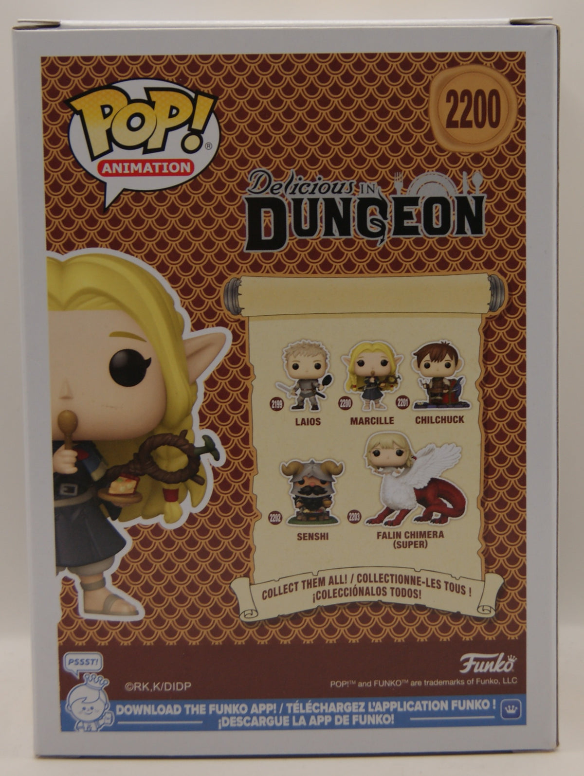 Funko Pop! Animation Delicious in Dungeon Marcille #2200 Netflix Anime OVP