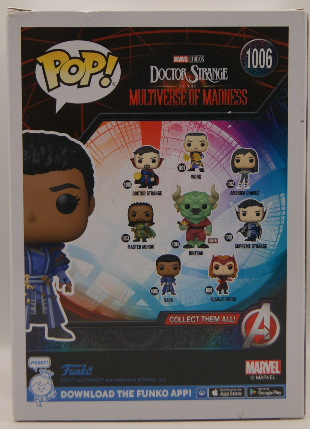 Funko Pop! Marvel Doctor Strange Multiverse of Madness Sara #1006 OVP