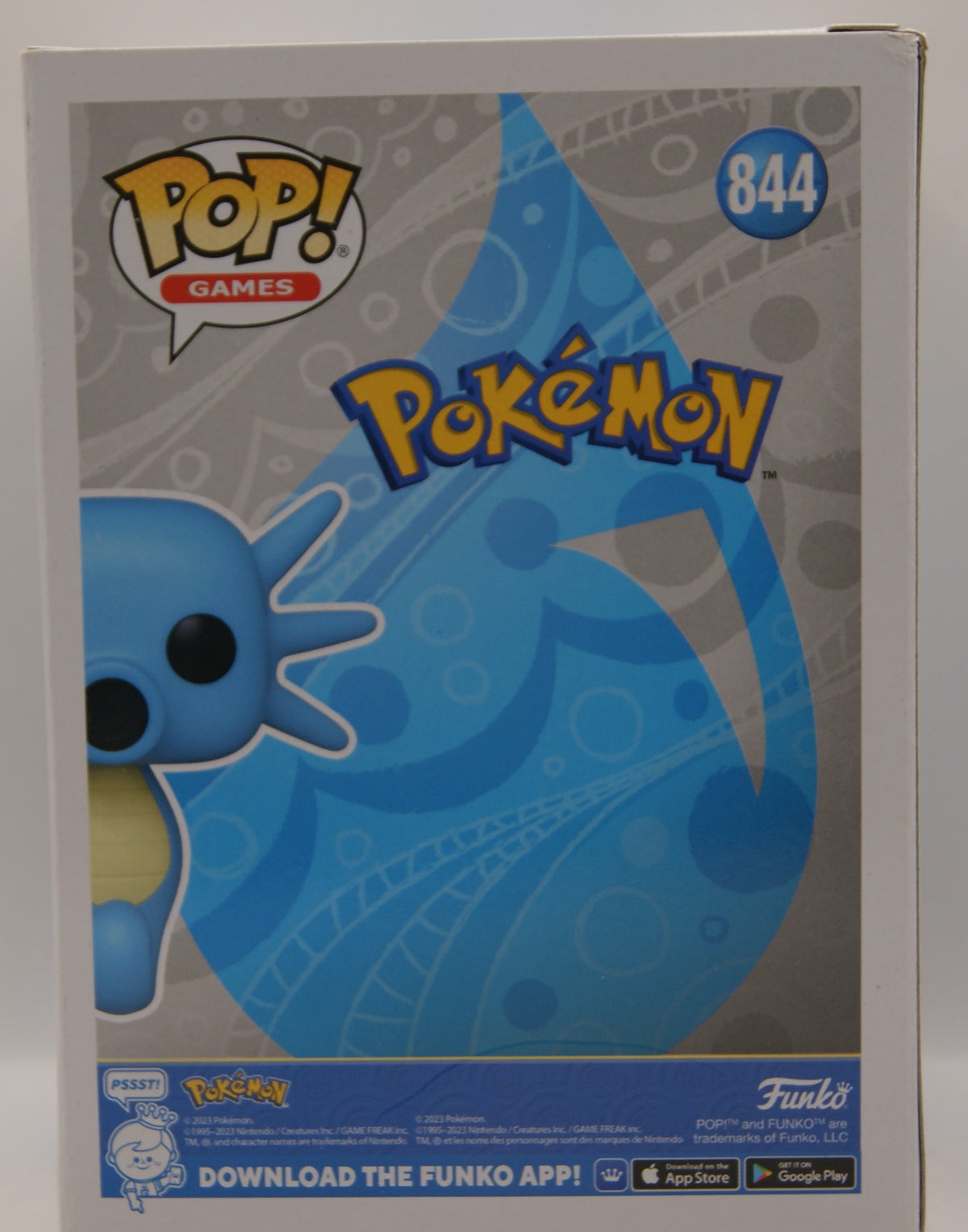 Funko Pop! Pokémon Horsea Seeper #844 Vinyl Figur ca. 9 cm OVP
