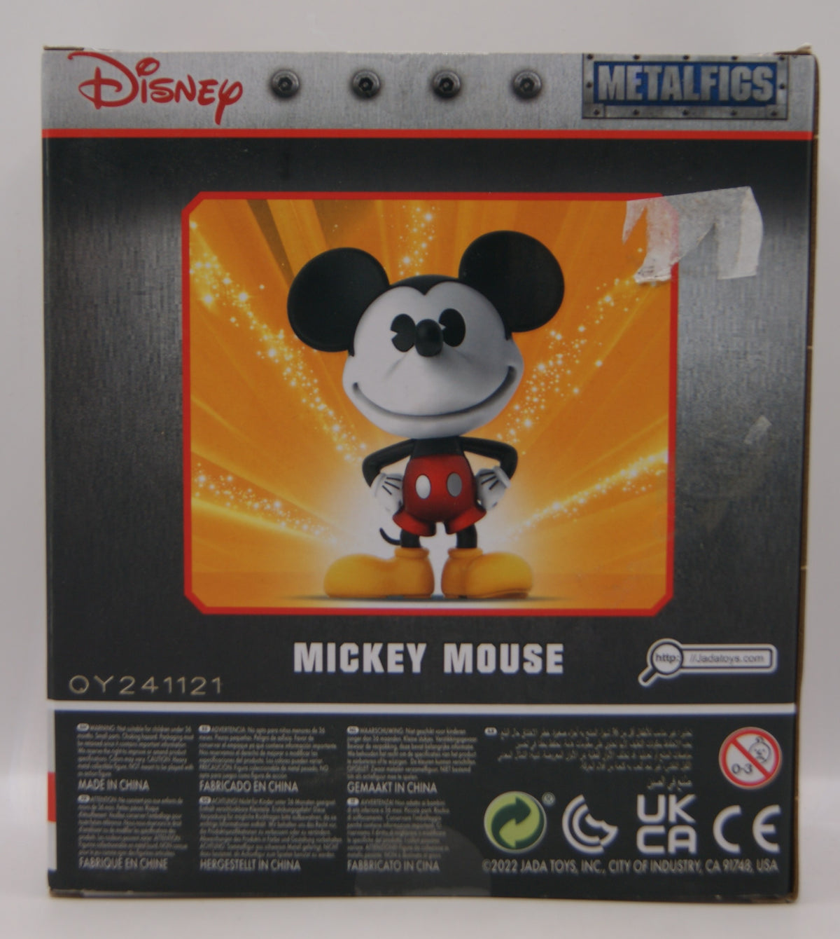 Jada Metalfigs Disney Mickey Mouse Micky Maus Die-Cast Metallfigur 10 cm OVP