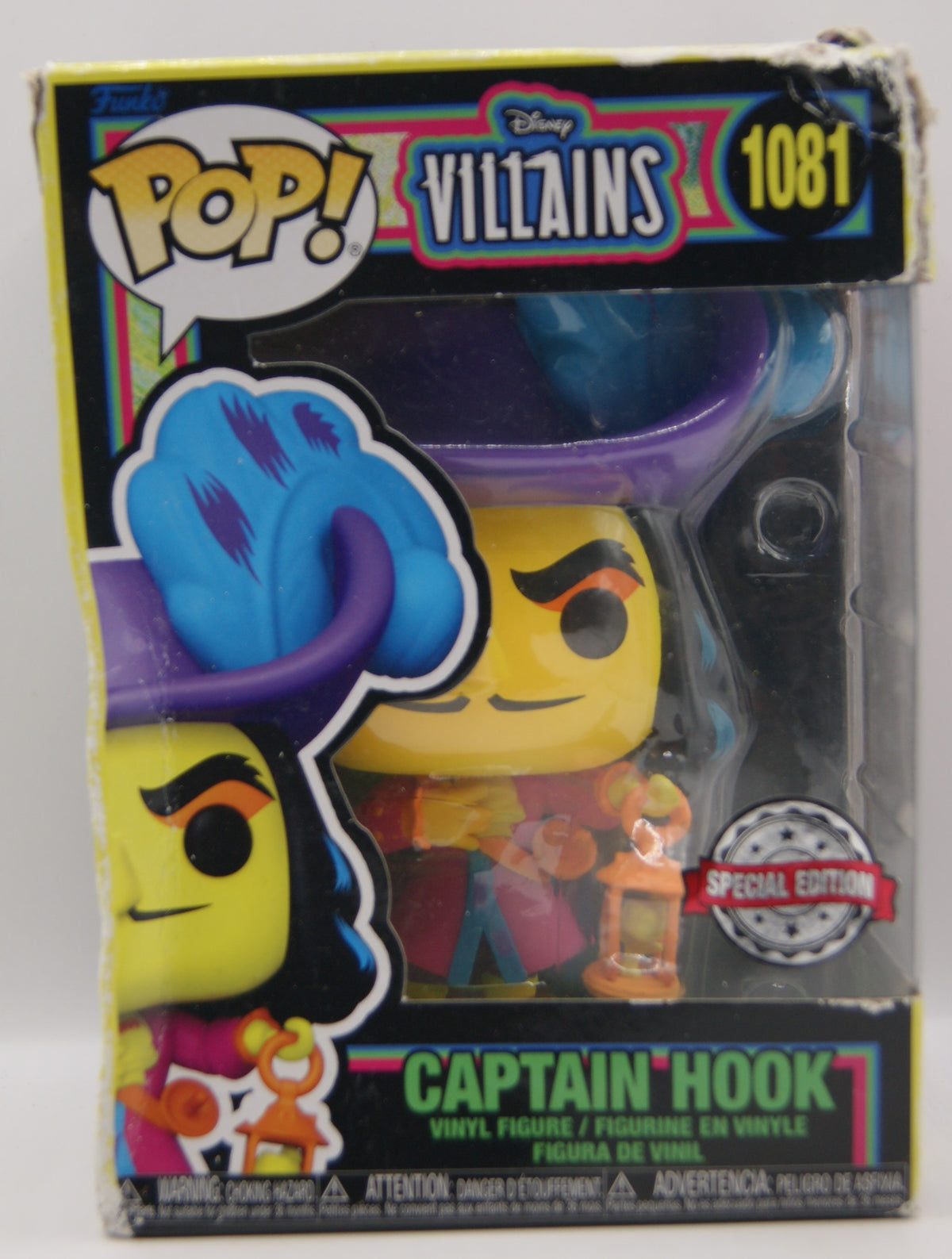Funko Pop! Disney Villains Captain Hook #1081 Special Edition Peter Pan OVP