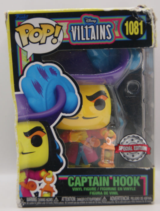 Funko Pop! Disney Villains Captain Hook #1081 Special Edition Peter Pan OVP