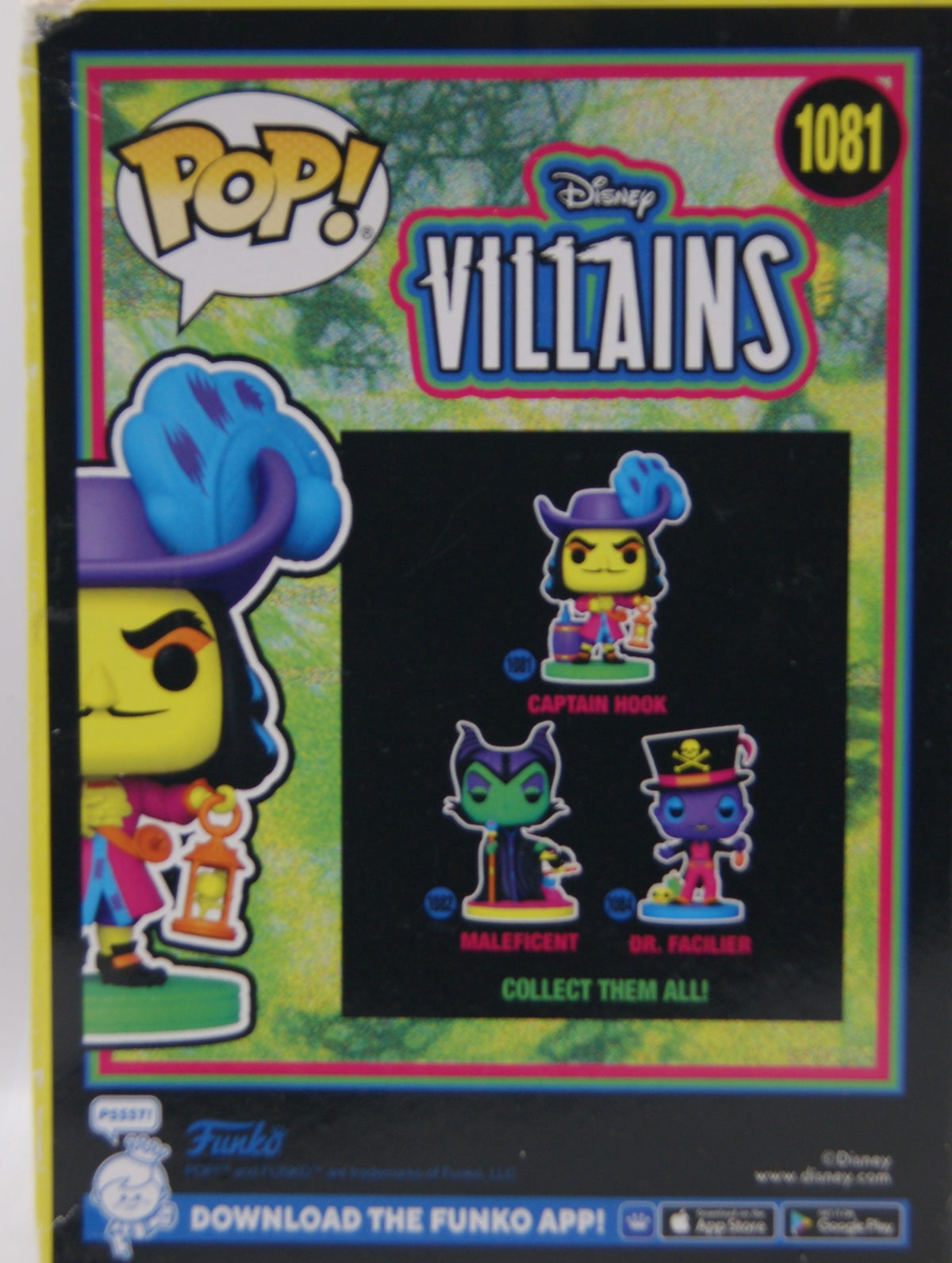 Funko Pop! Disney Villains Captain Hook #1081 Special Edition Peter Pan OVP