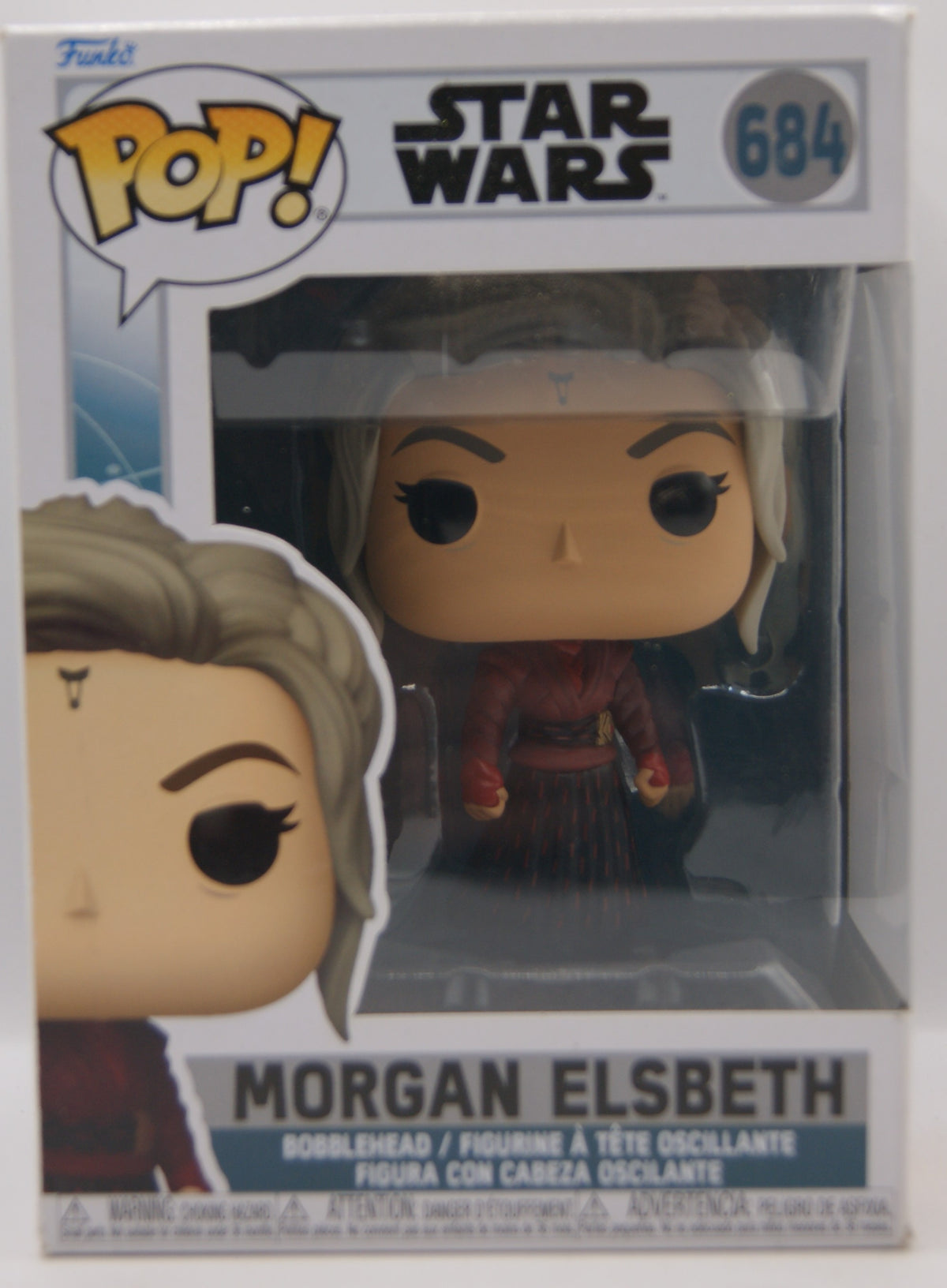 Funko Pop! Star Wars Ahsoka Morgan Elsbeth #684 Vinyl Bobble-Head OVP