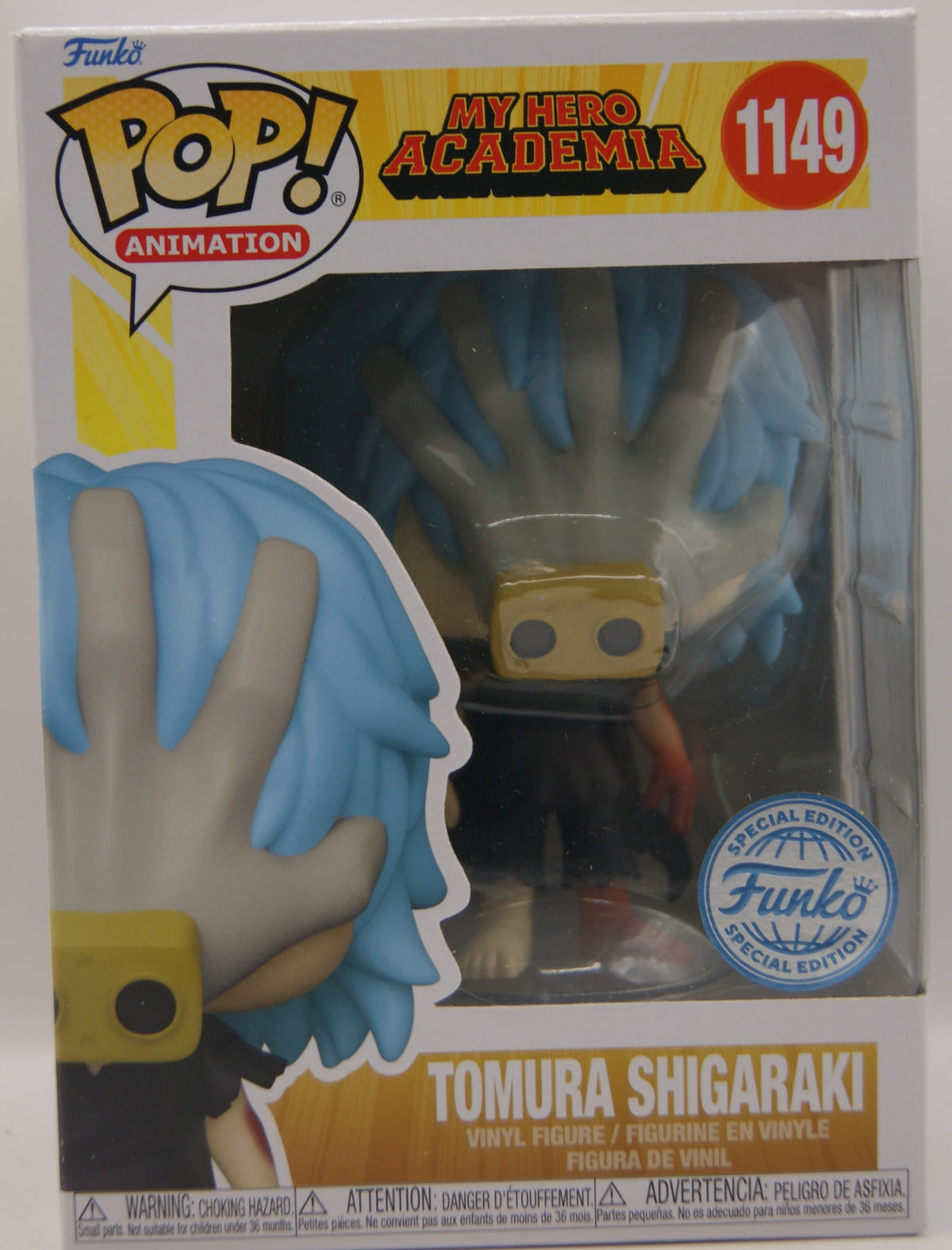 Funko Pop! My Hero Academia Tomura Shigaraki #1149 Special Edition Anime Figur OVP