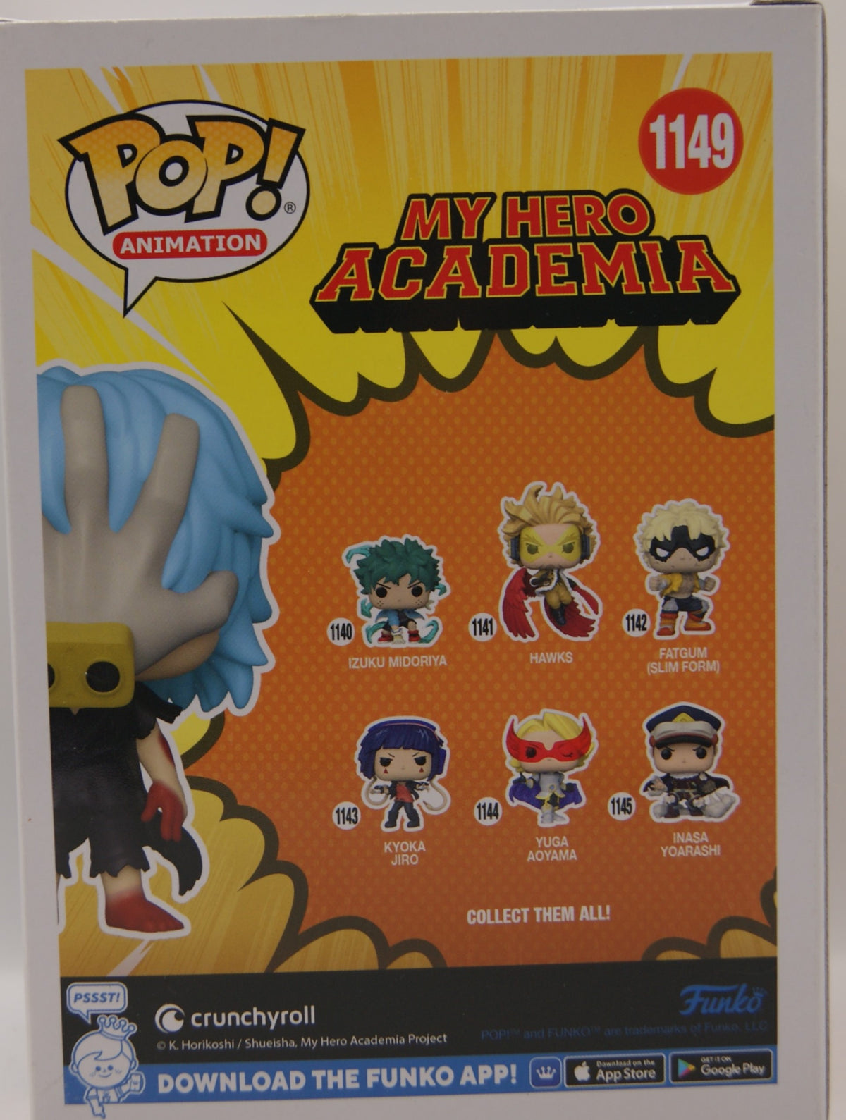 Funko Pop! My Hero Academia Tomura Shigaraki #1149 Special Edition Anime Figur OVP
